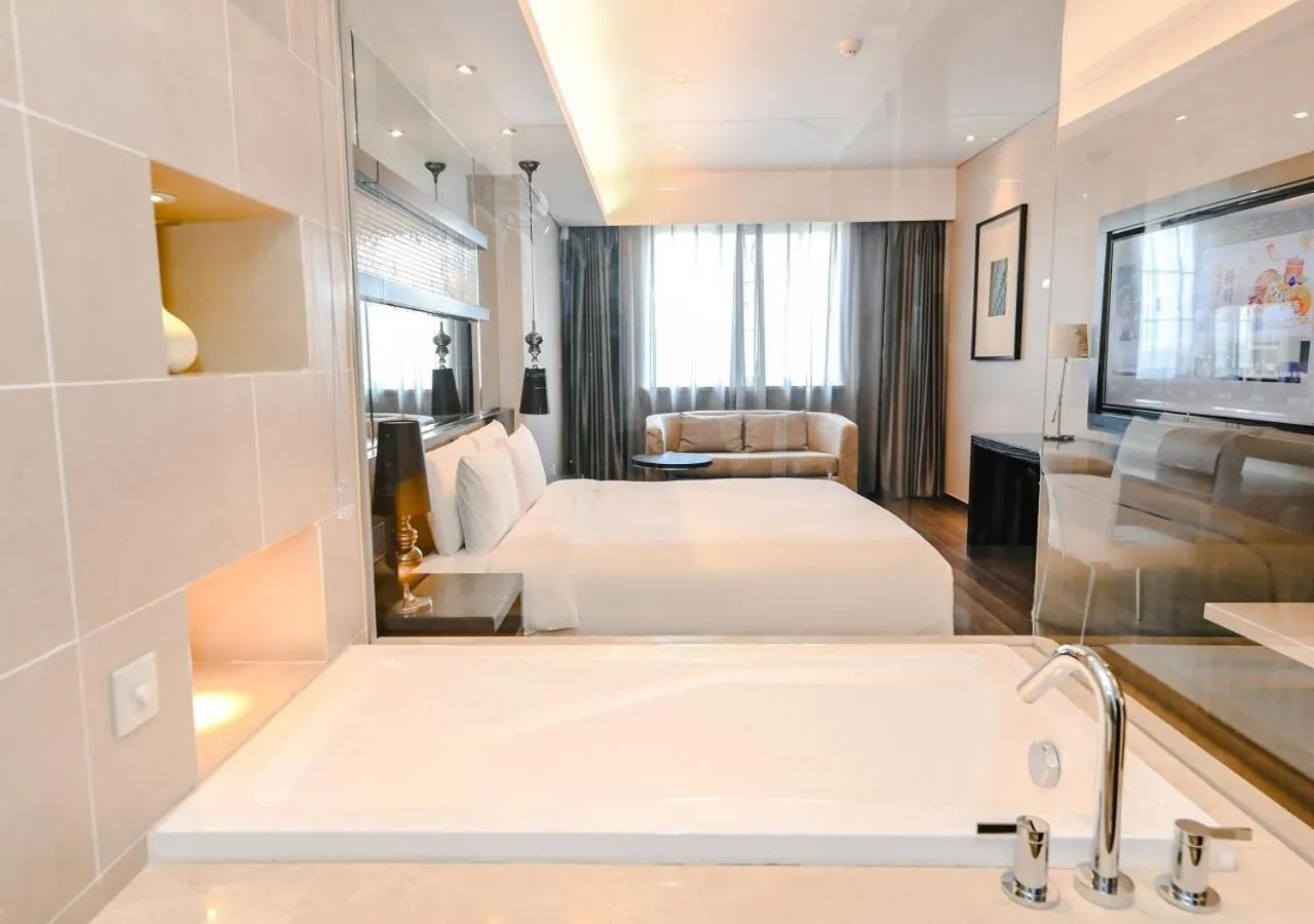 Bed in Crystal Orange Hotel Shanghai Kangqiao Branch