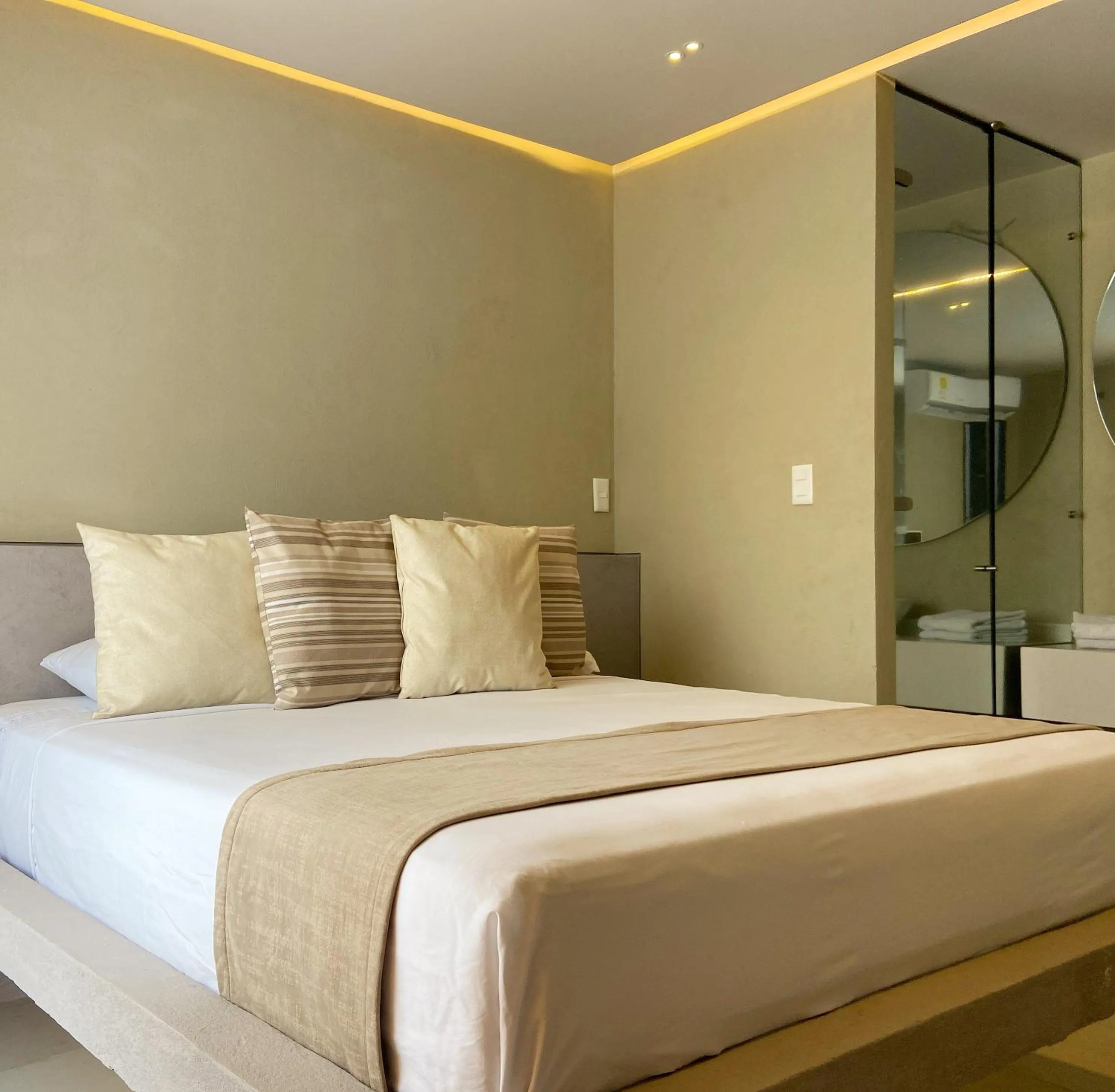 Photo of the whole room, Bed in Techos Azules