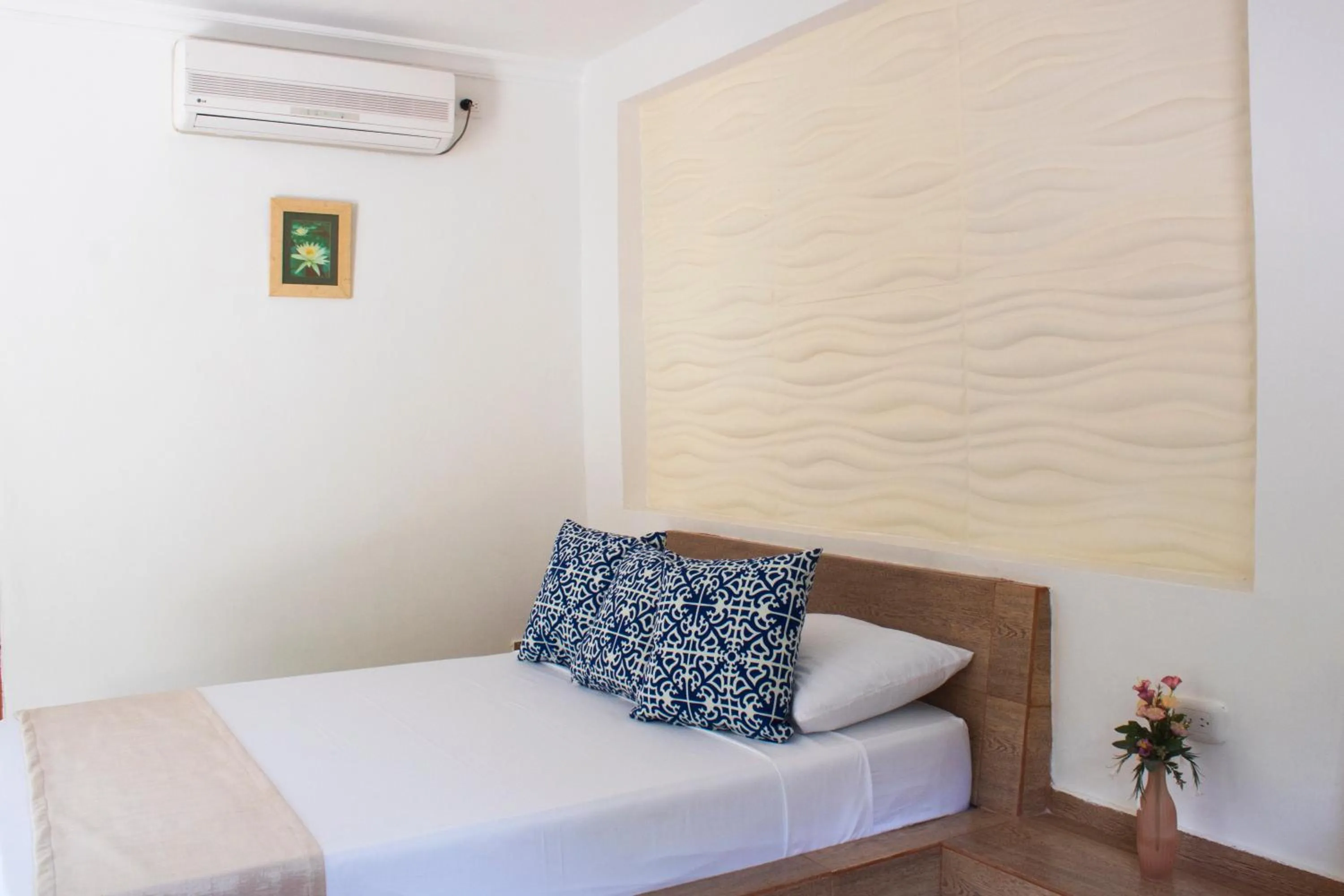 Bedroom, Bed in Techos Azules