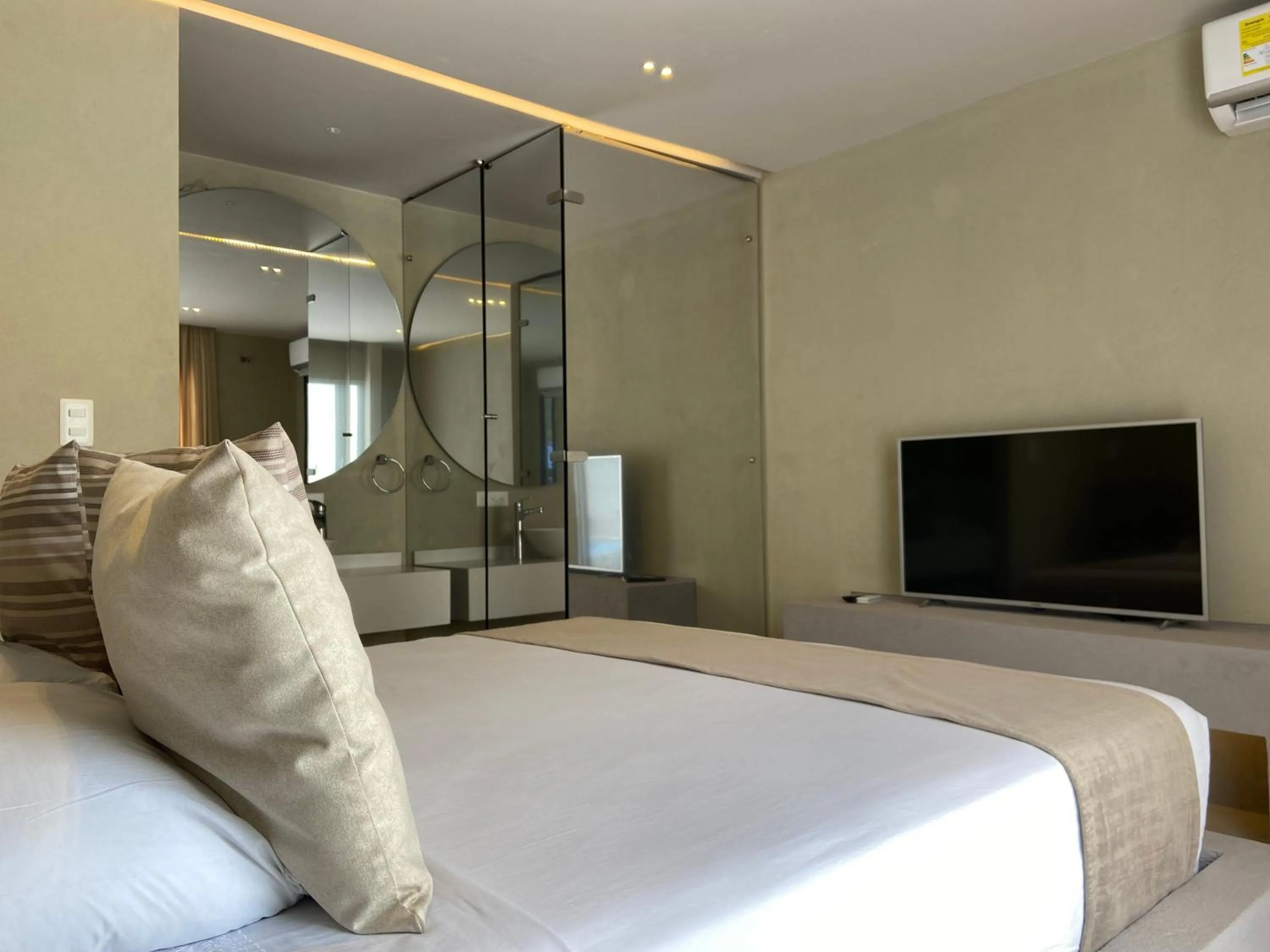 Photo of the whole room, Bed in Techos Azules