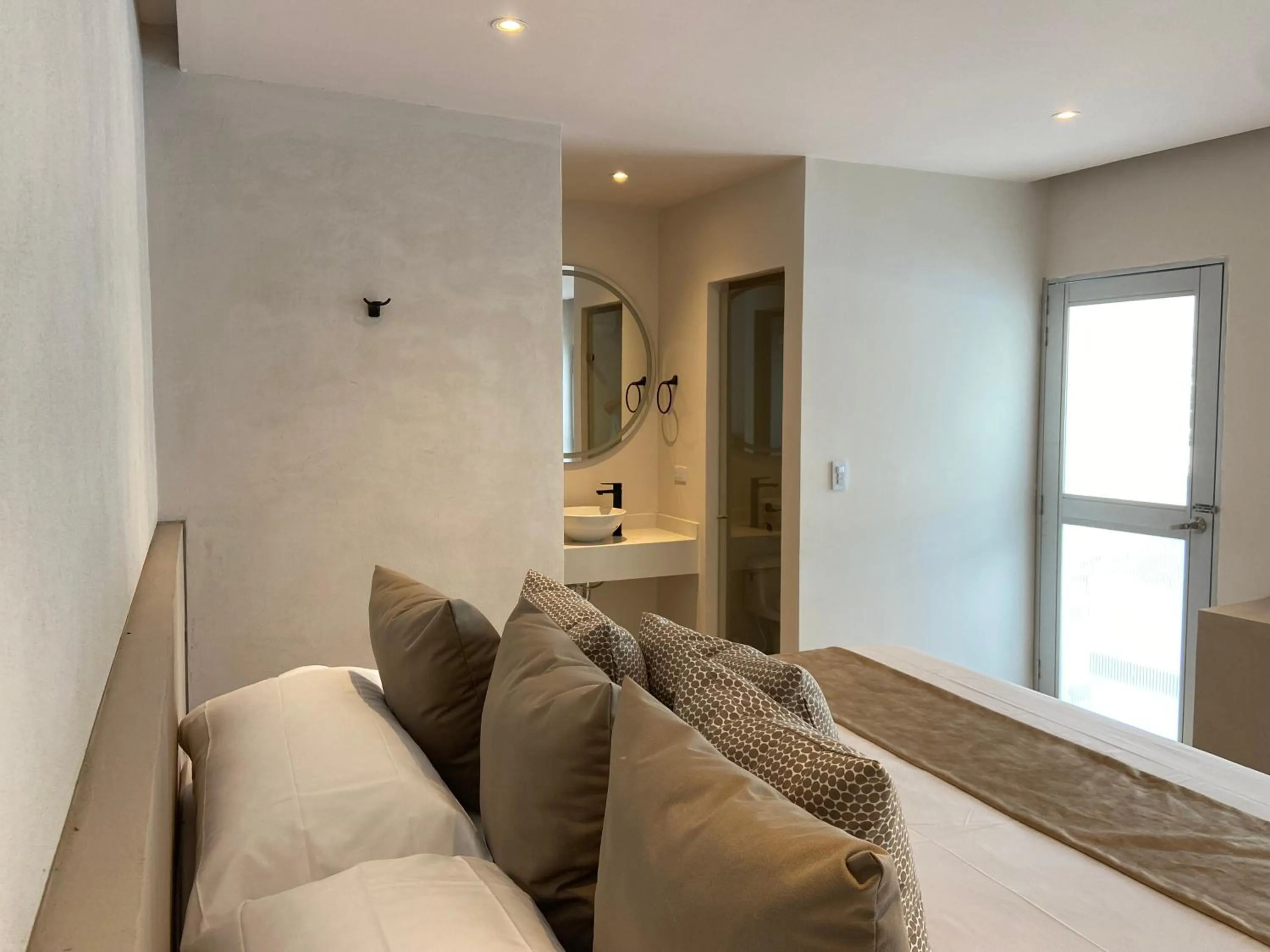 Photo of the whole room, Bed in Techos Azules