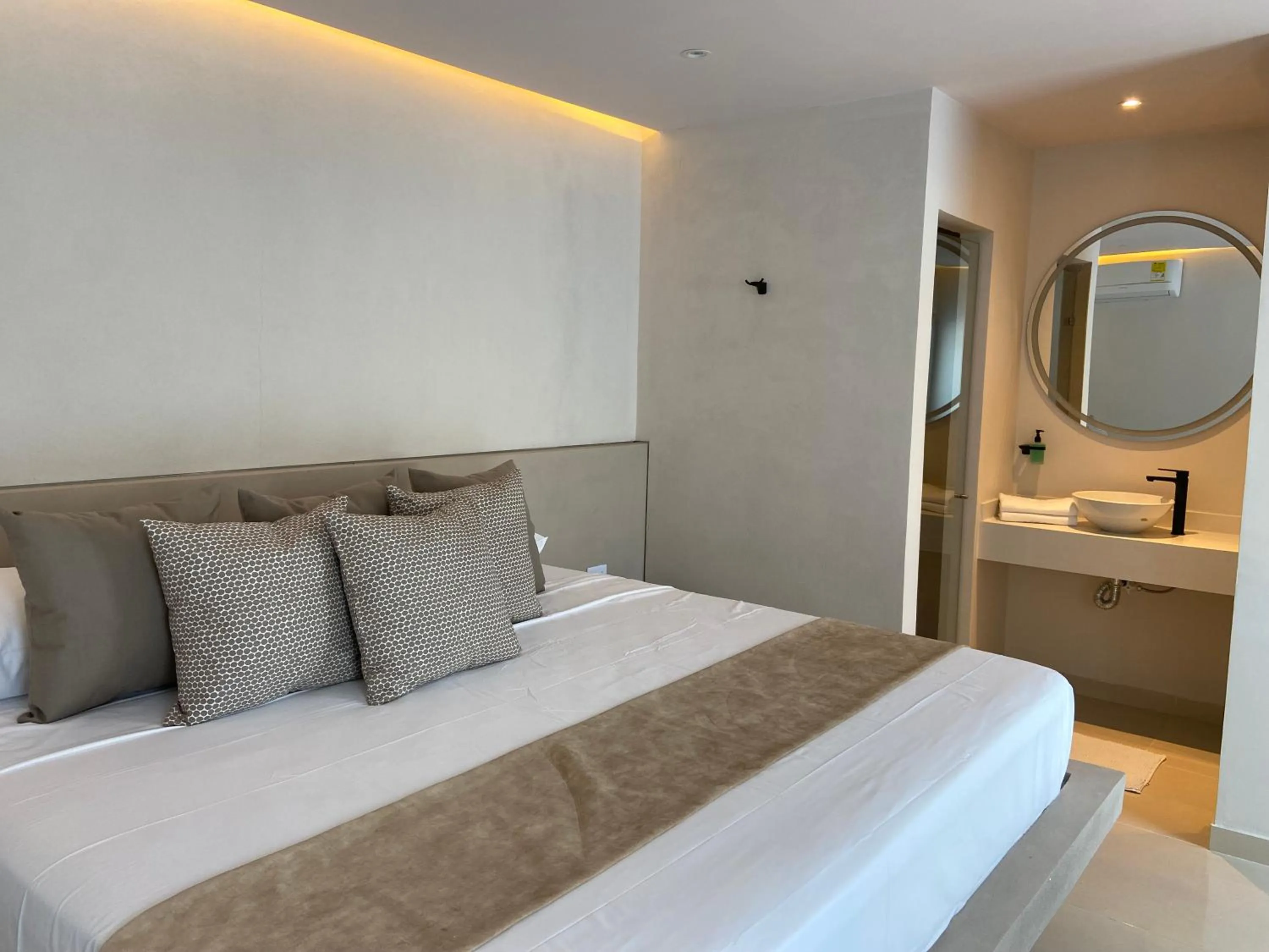 Photo of the whole room, Bed in Techos Azules