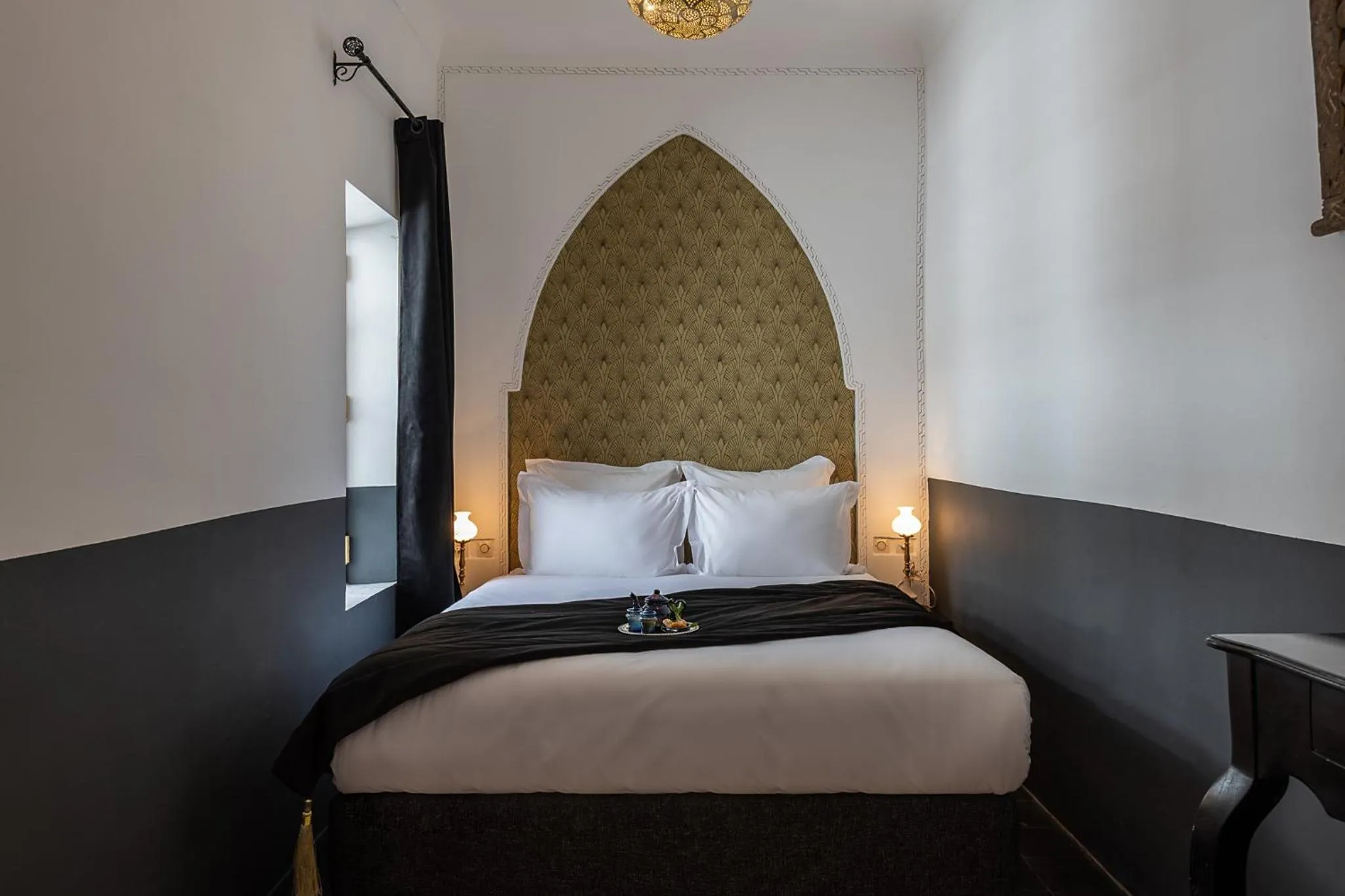 Bed in Riad la Parenthèse by Sashema