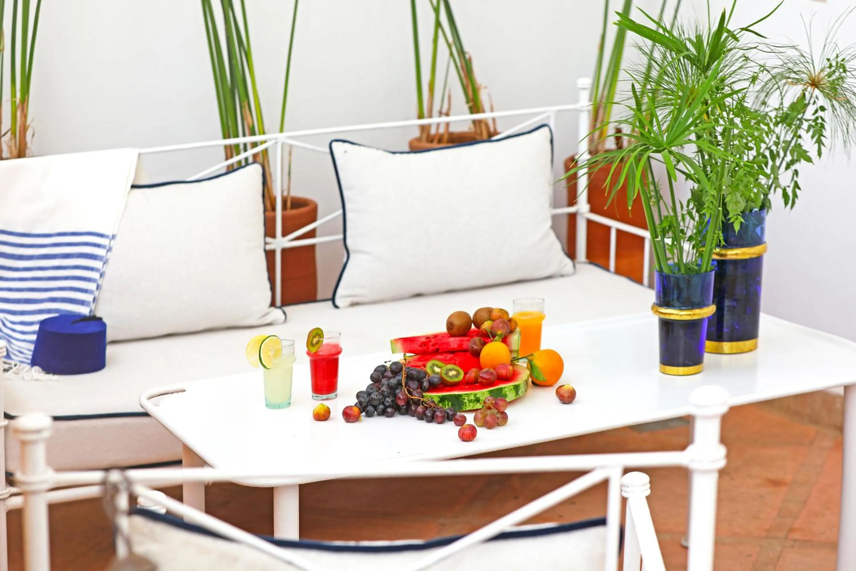 Balcony/Terrace in Riad la Parenthèse by Sashema