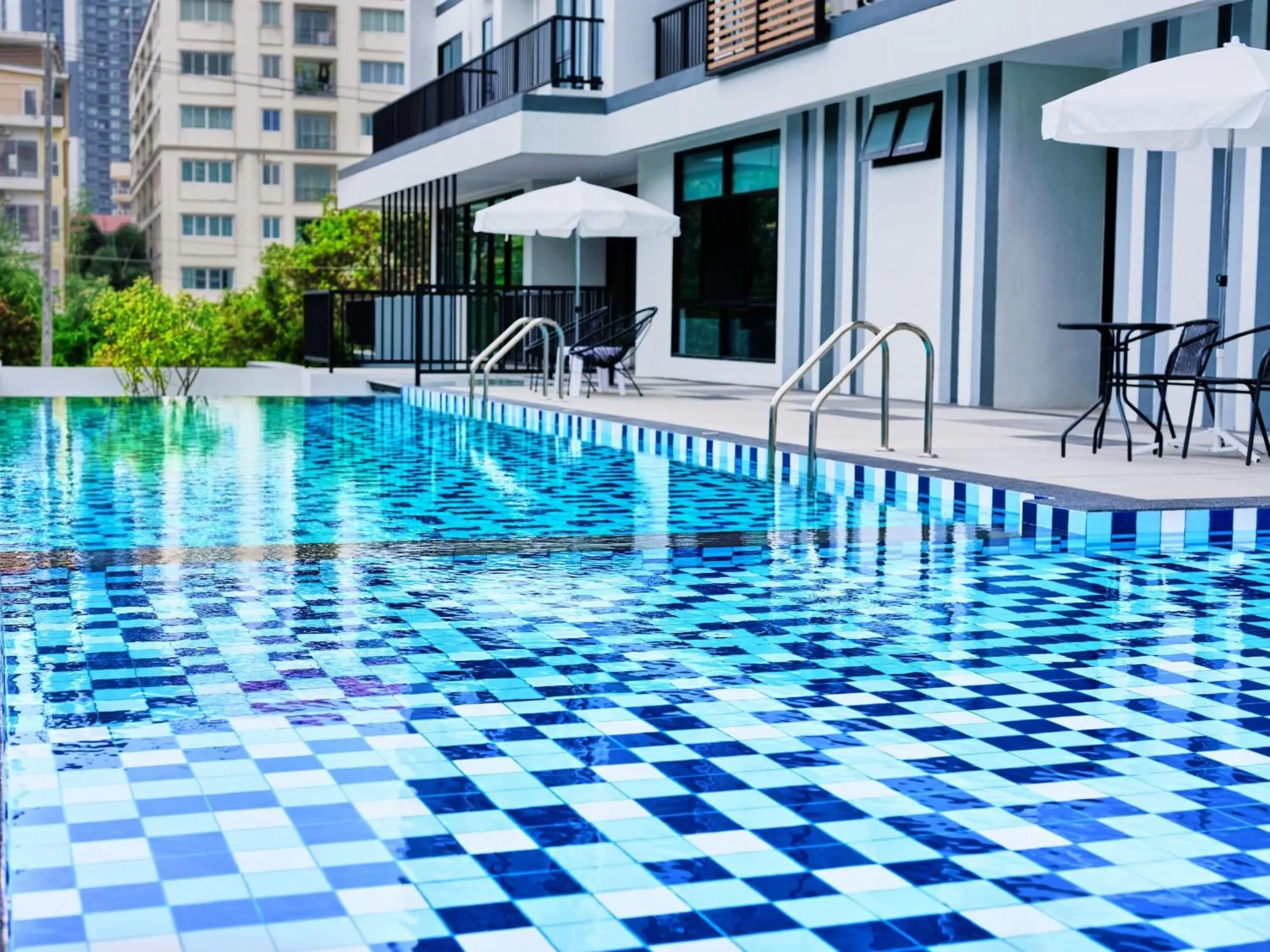 Pool view in Baan Pakdi Pattaya