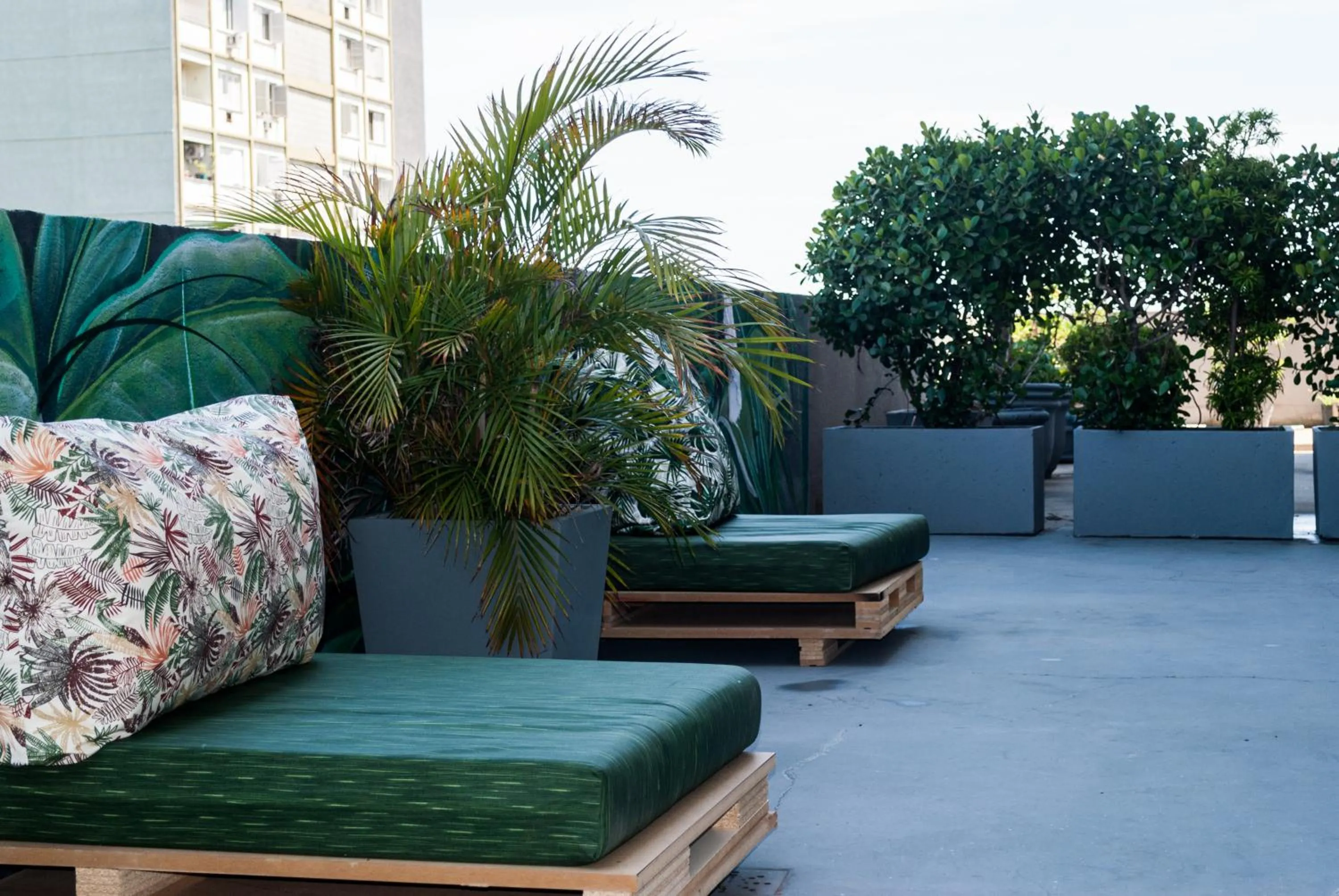 Balcony/Terrace in Master Cosmopolitan Moinhos de Vento