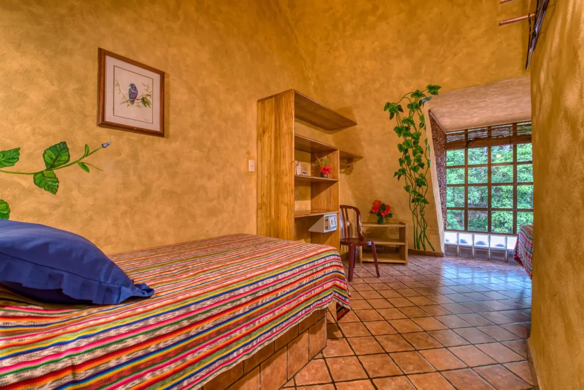 Triple Room with View in El Sano Banano Beachside Hotel Triple Room with View in El Sano Banano Beachside Hotel