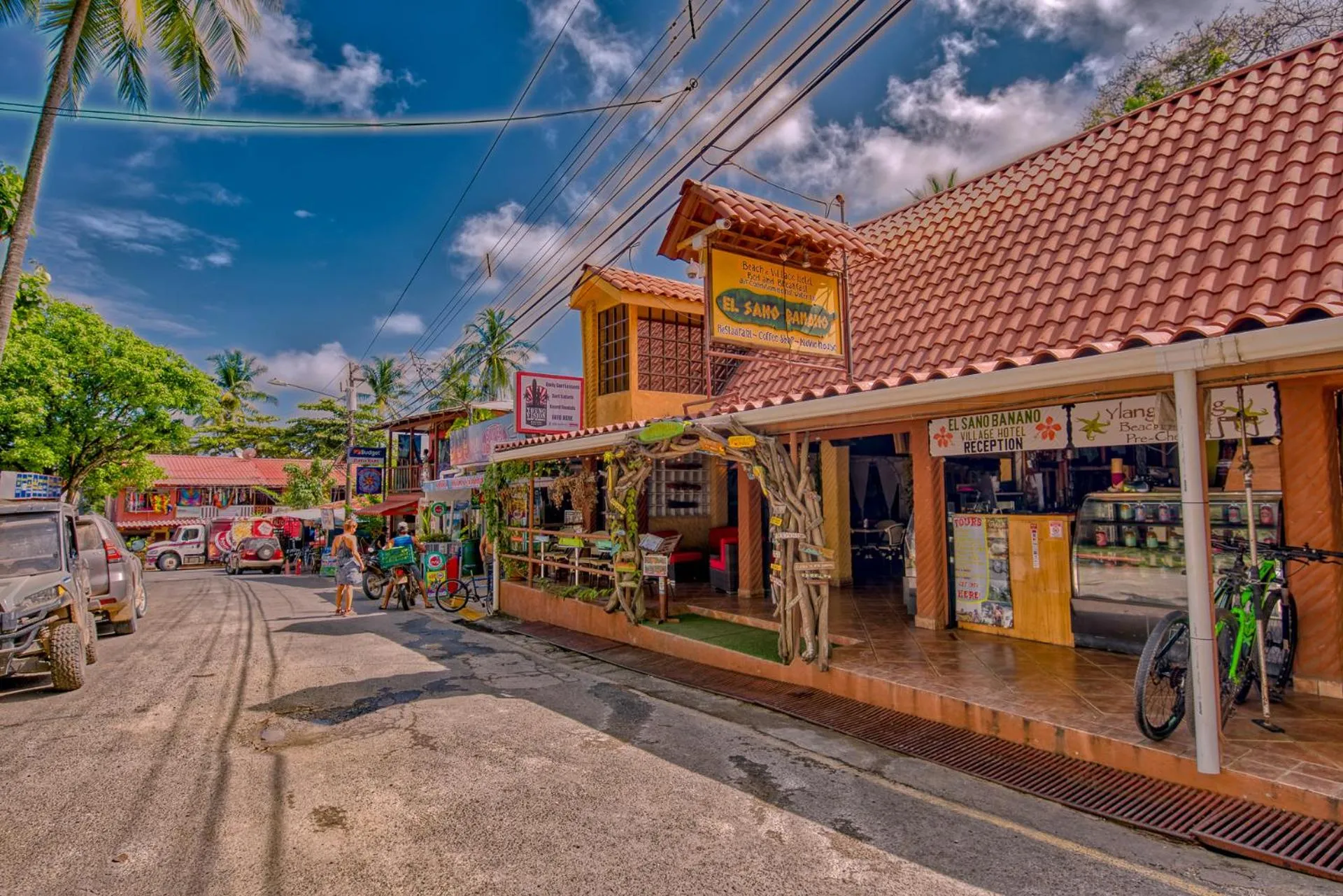 Property building in El Sano Banano Beachside Hotel