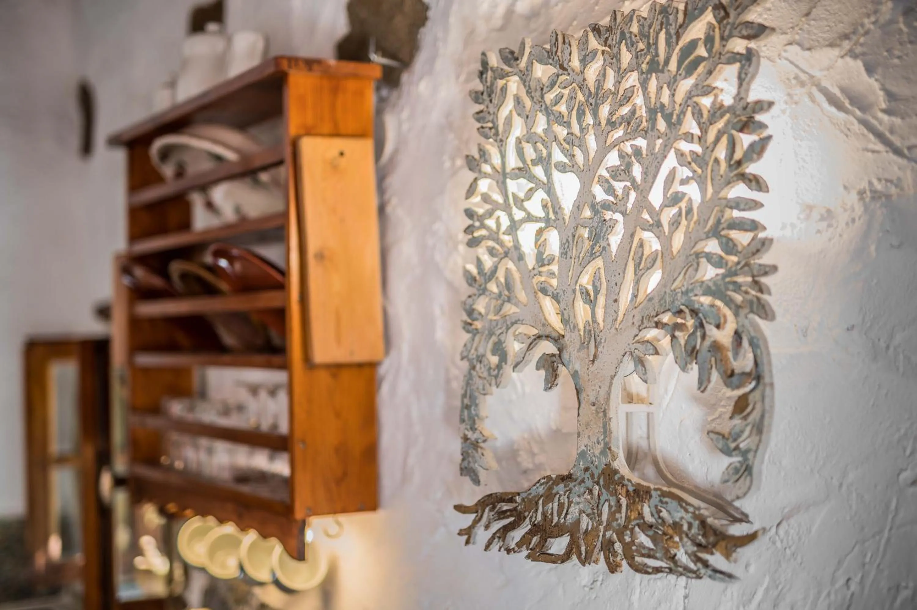 Kitchen or kitchenette in Natura cottages