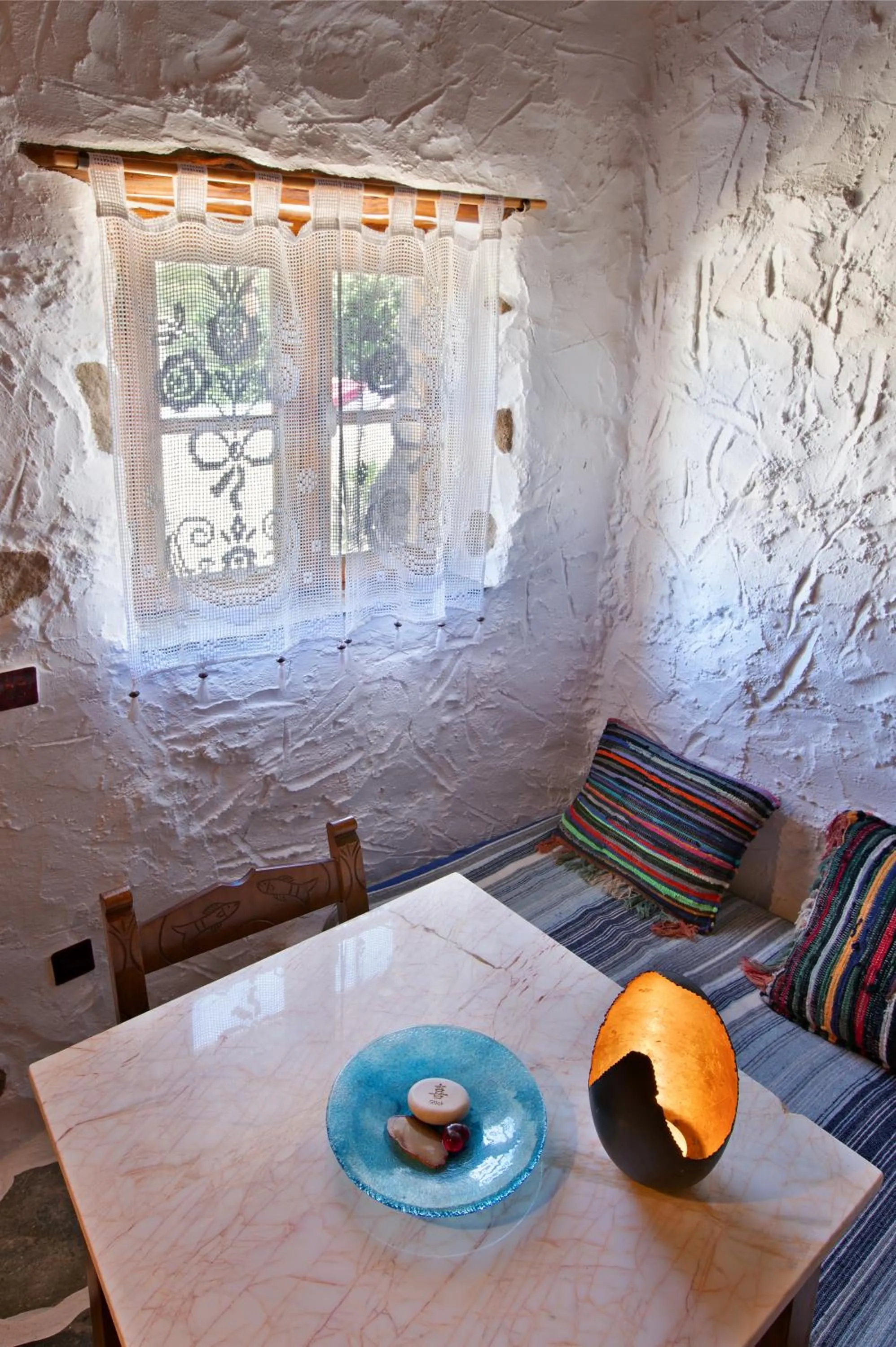 Living room in Natura cottages