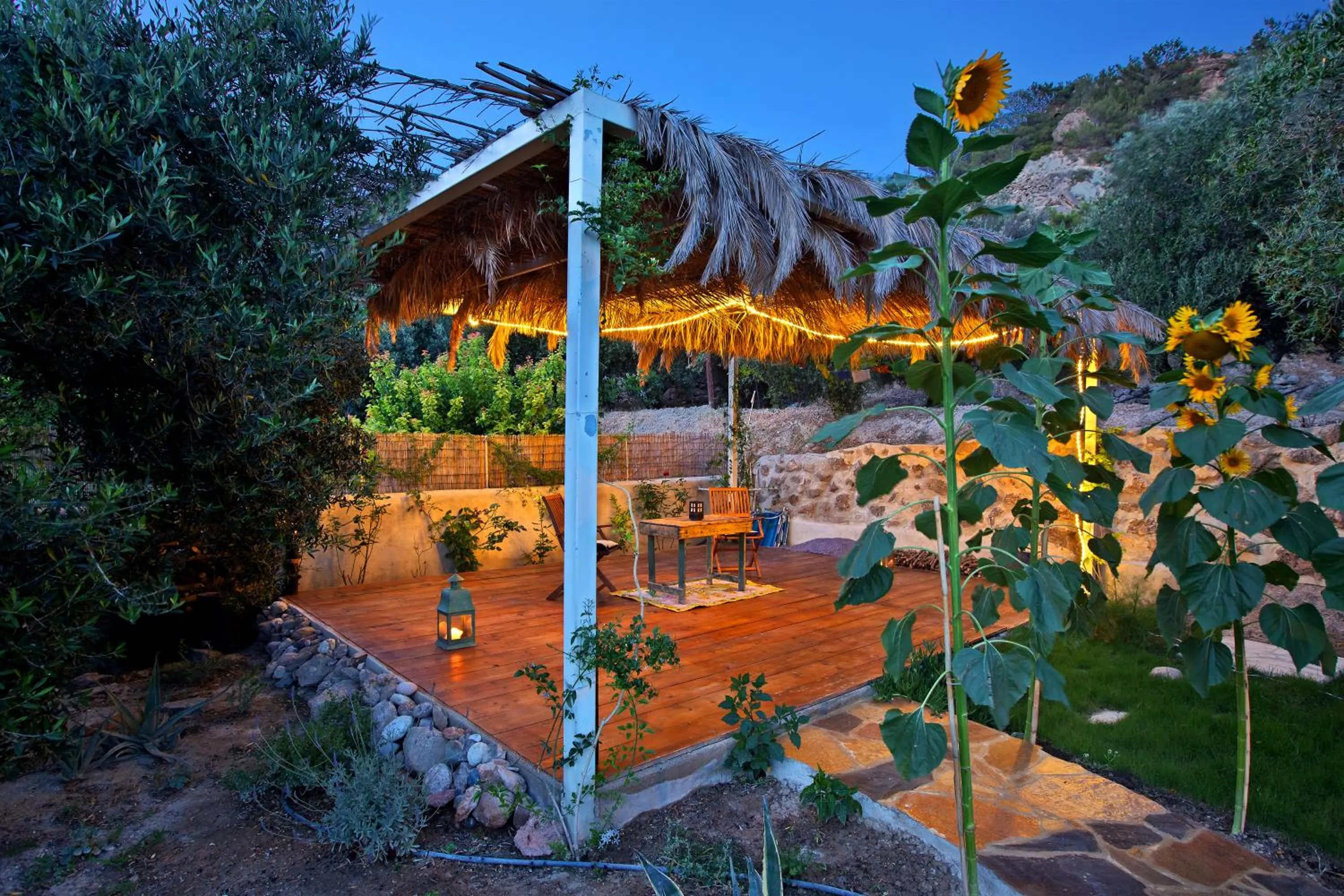 Natural landscape in Natura cottages