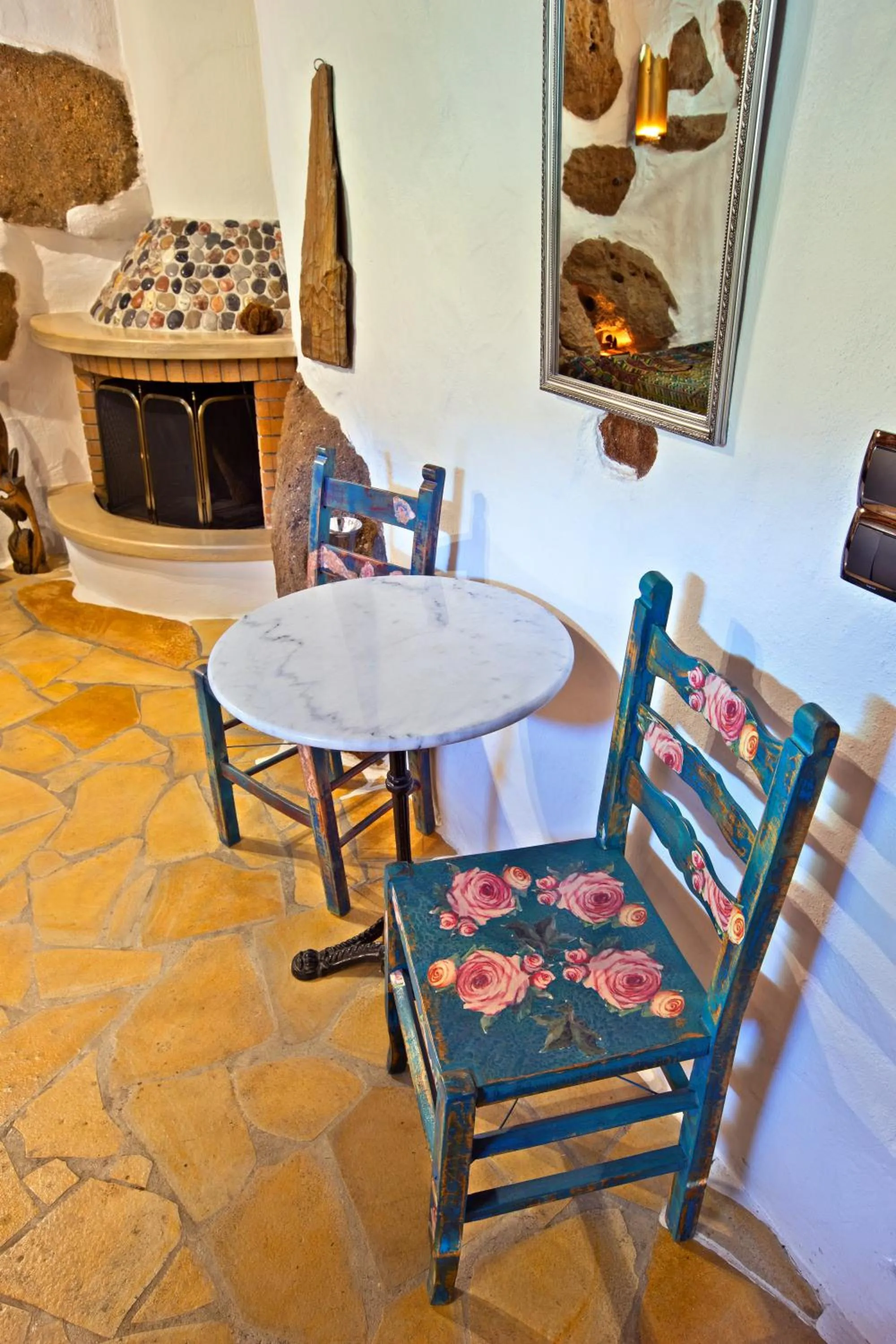 Living room in Natura cottages