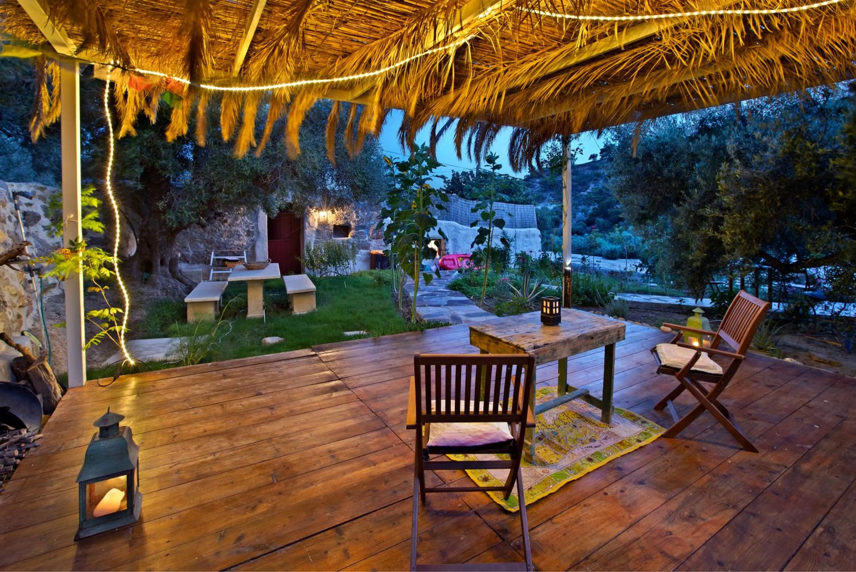 Patio in Natura cottages