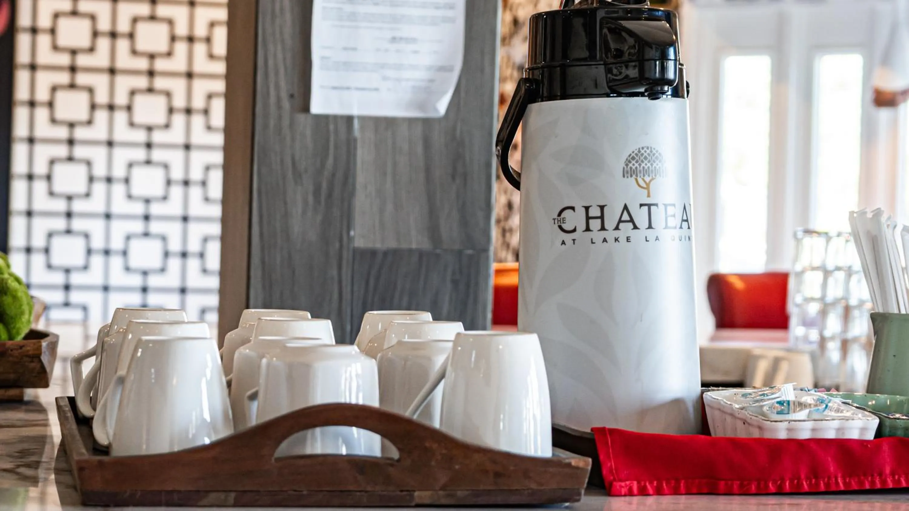 Breakfast in The Chateau at Lake La Quinta