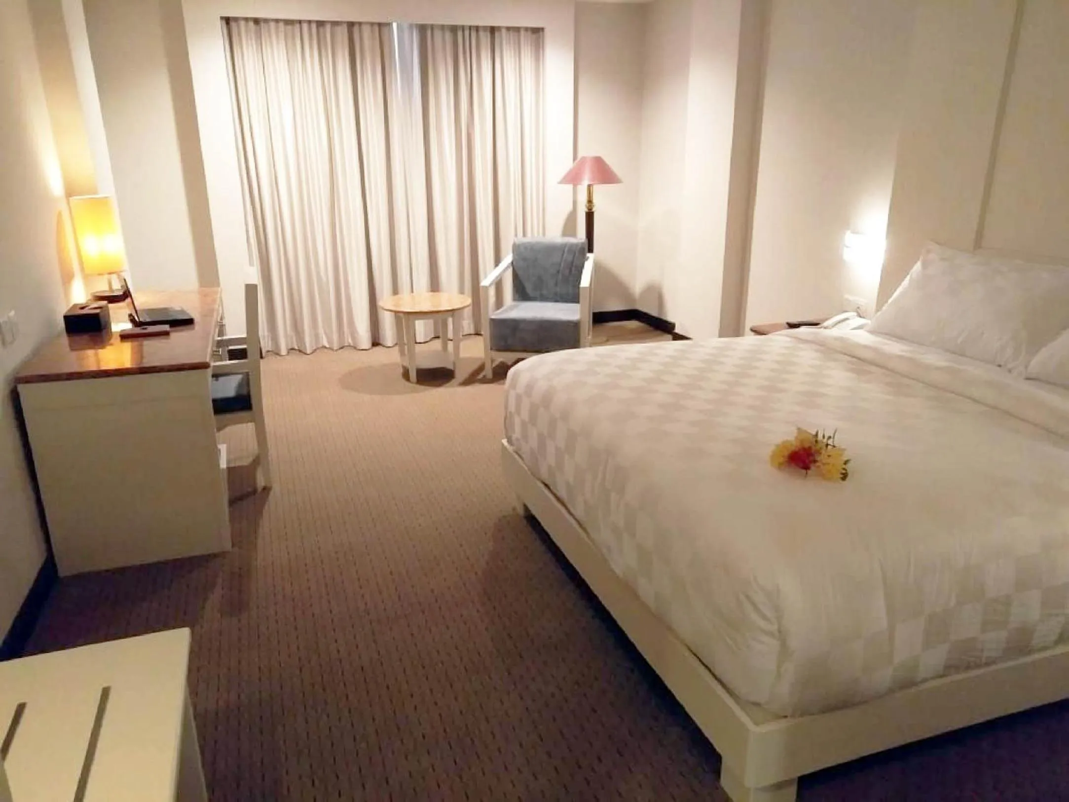 Bed in Beverly Hotel Batam