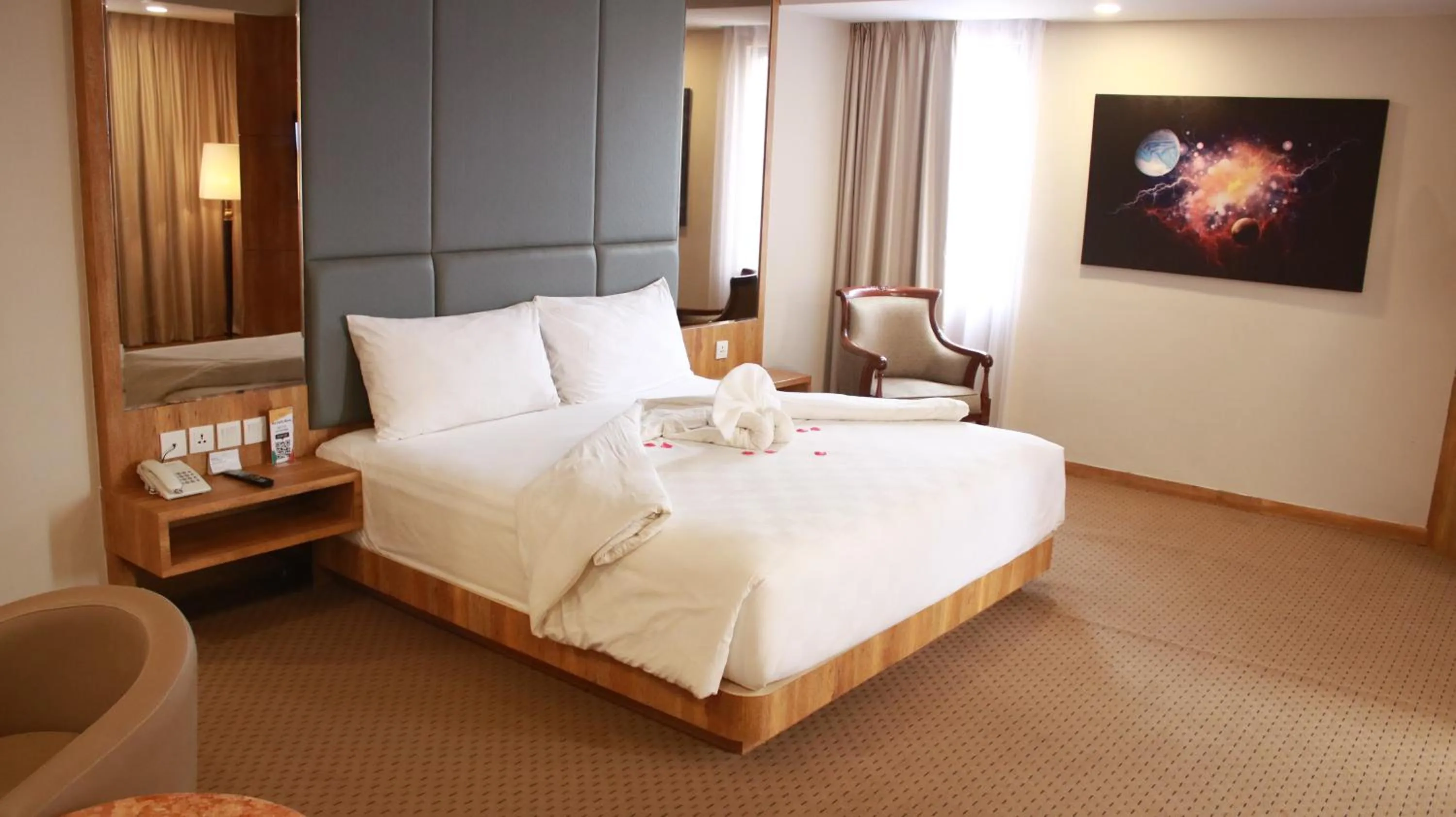 Bedroom, Bed in Beverly Hotel Batam