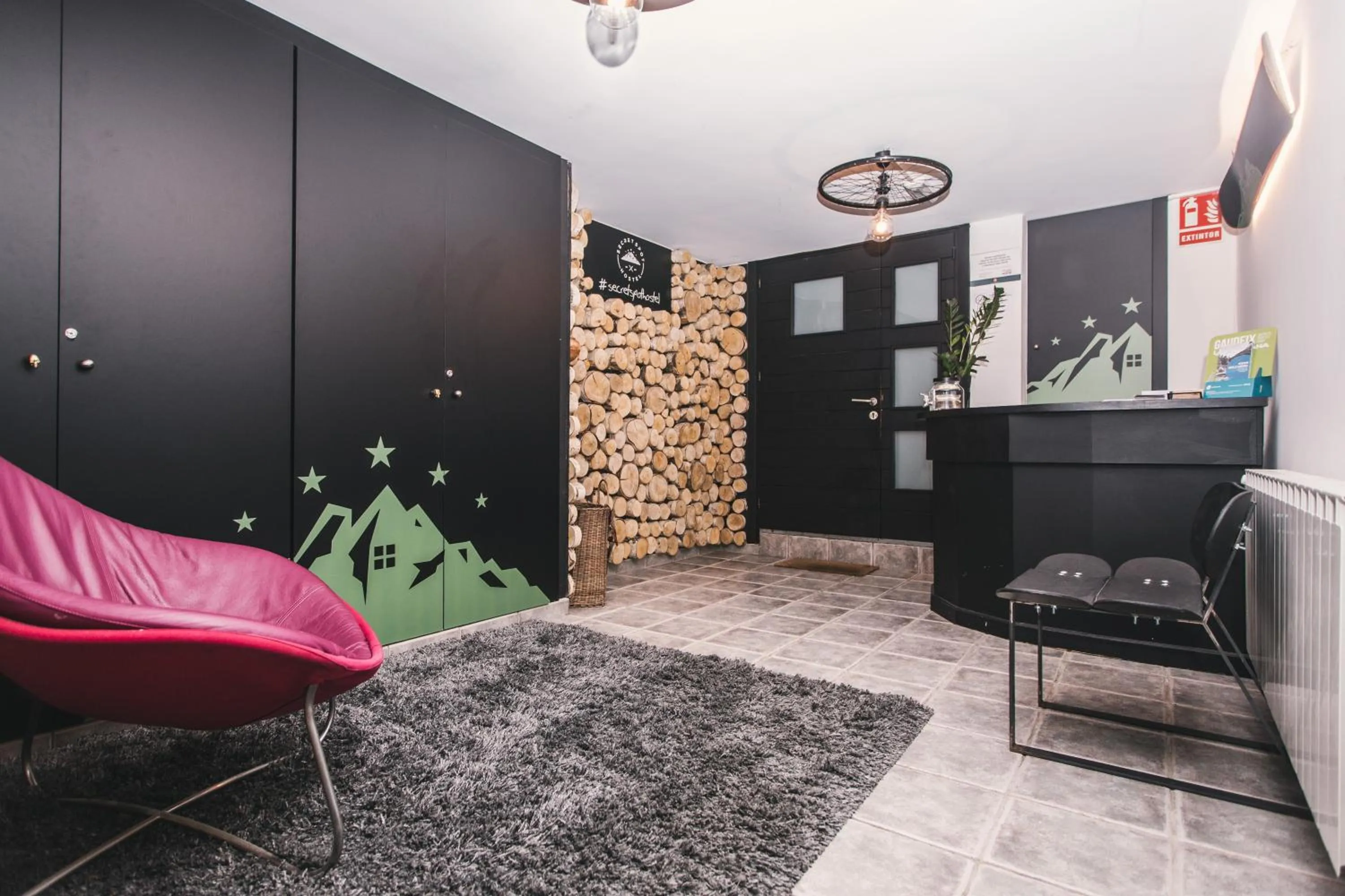 Lobby or reception in Secret Spot Hostel