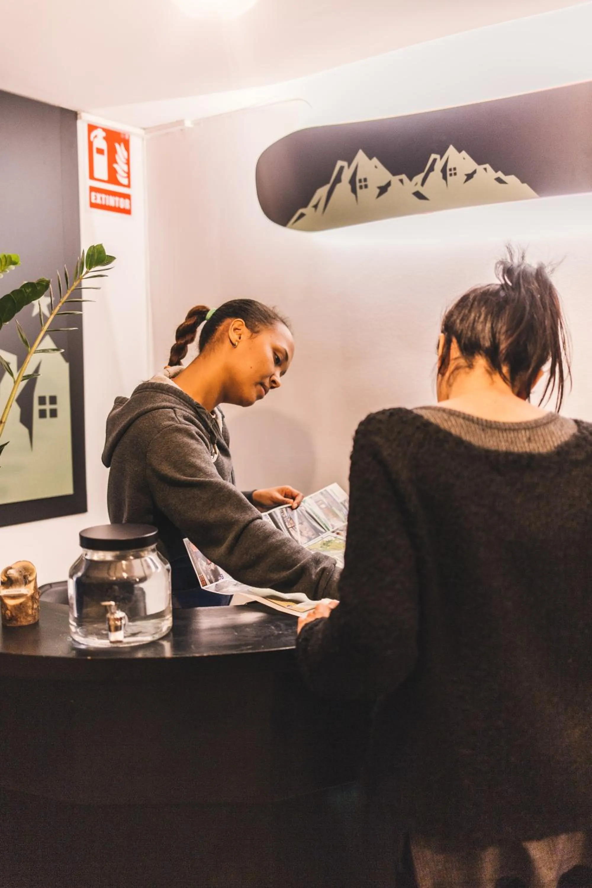 Staff in Secret Spot Hostel