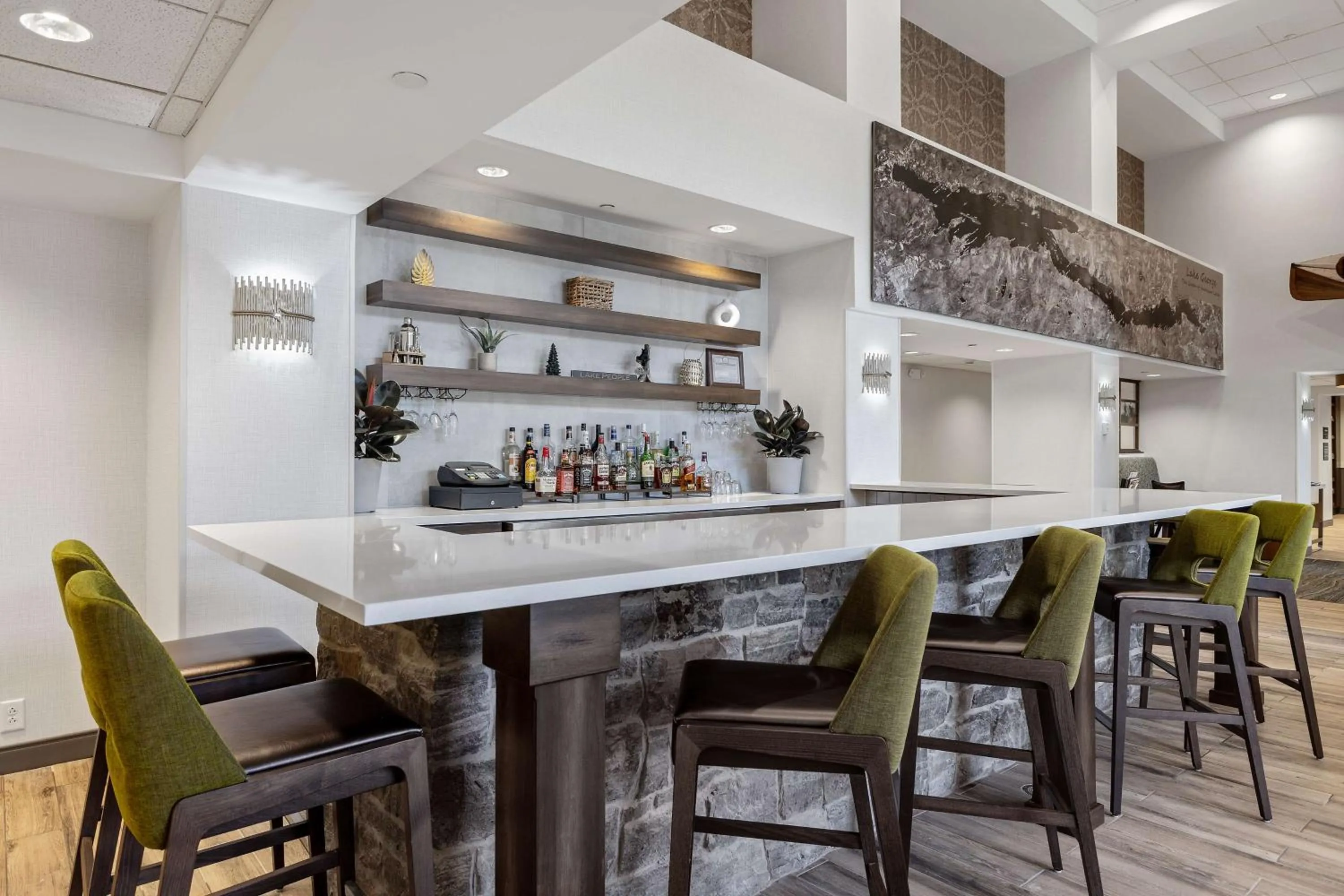 Lobby or reception in Hampton Inn & Suites Lake George