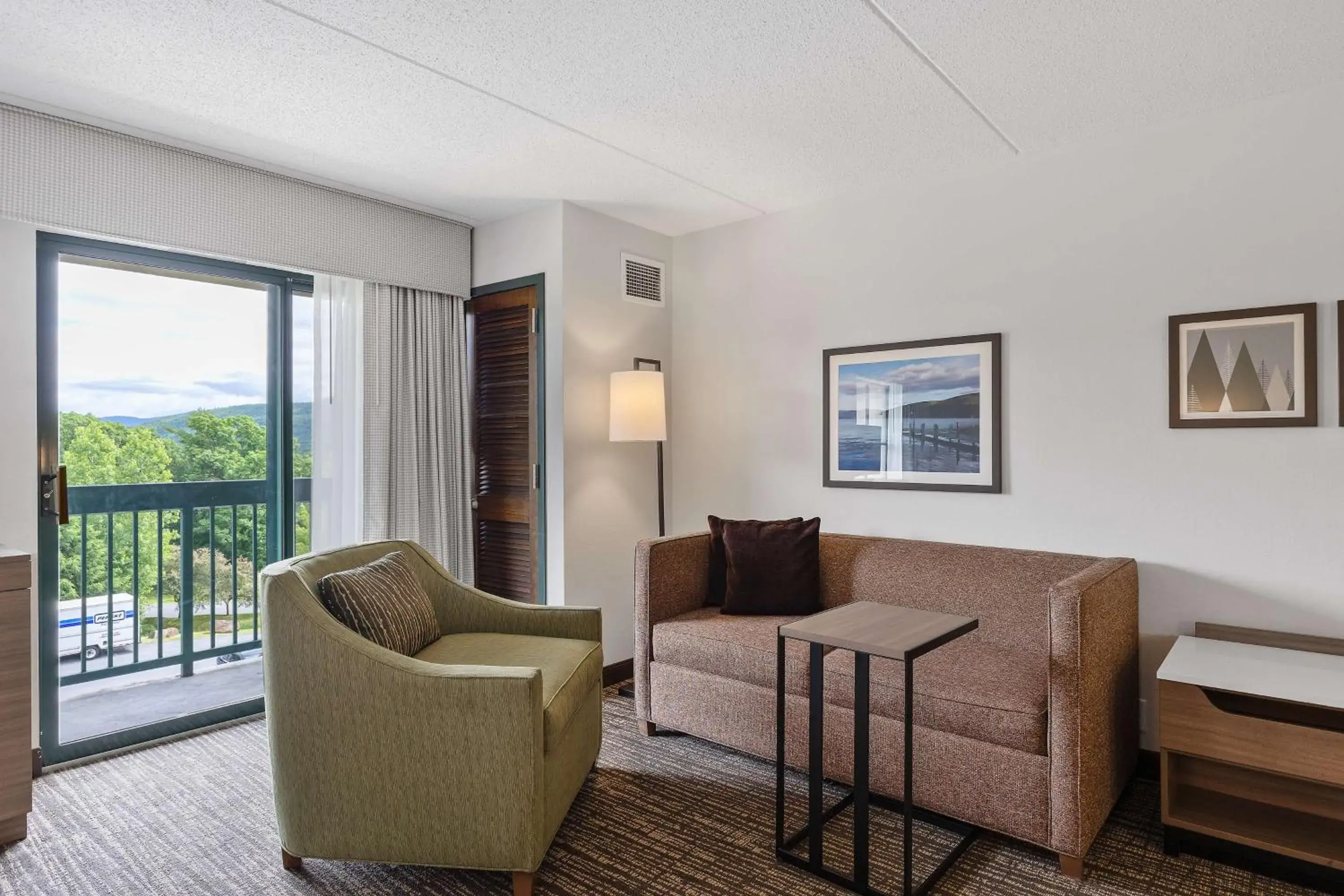 Suite with Two Queen Beds and Sofa Bed - Balcony in Hampton Inn & Suites Lake George Suite with Two Queen Beds and Sofa Bed - Balcony in Hampton Inn & Suites Lake George