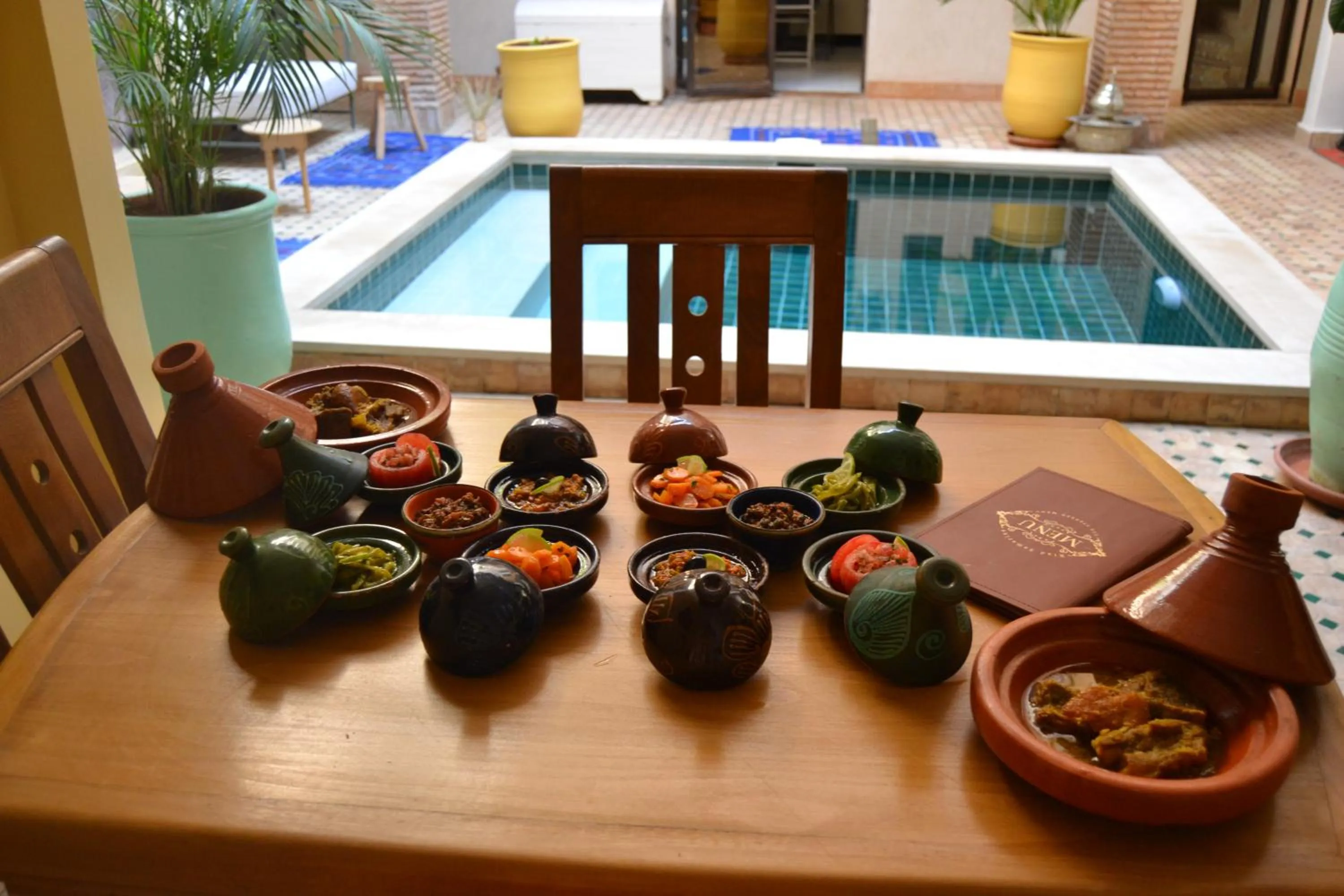 Food and drinks in Riad Samarine