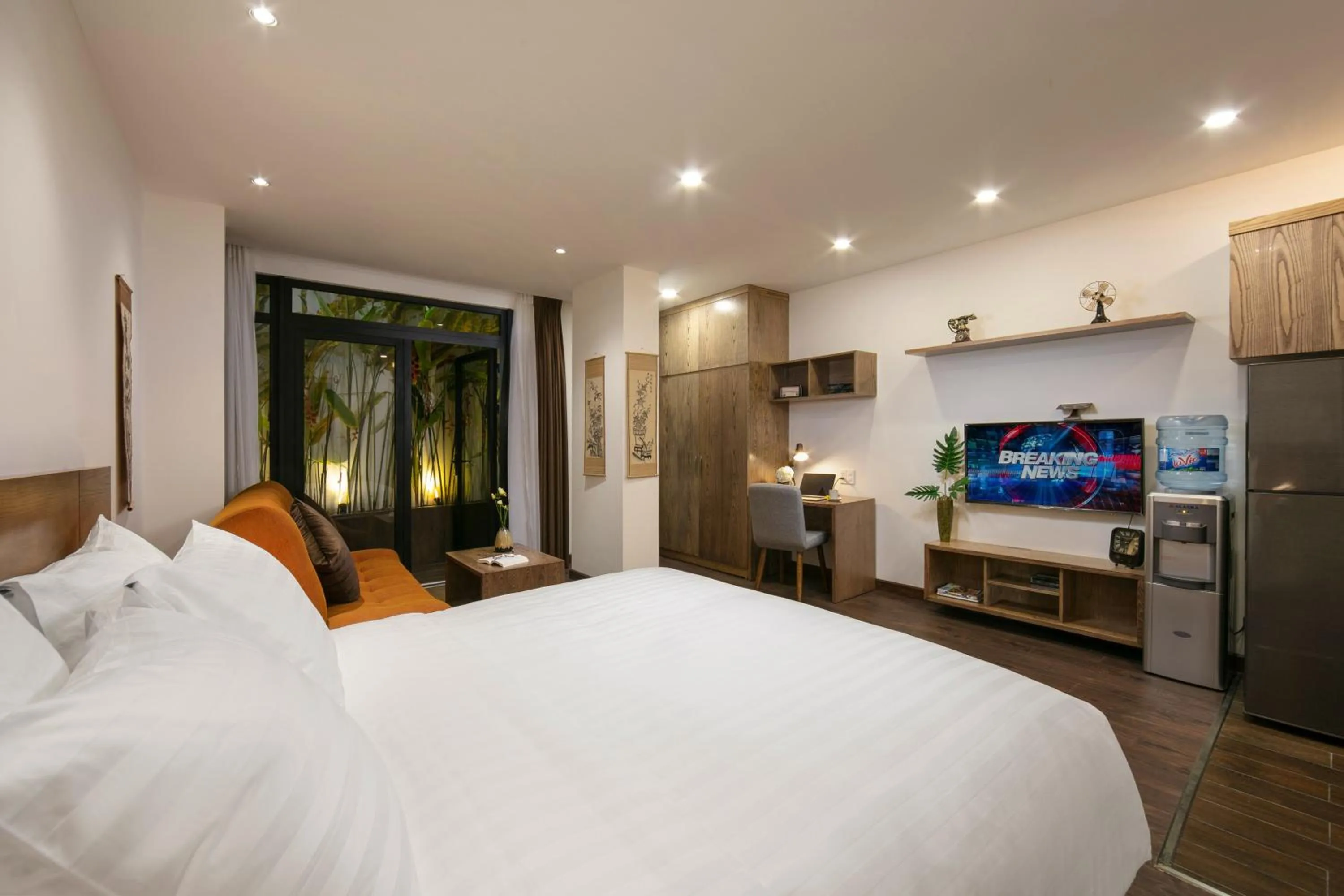 Bed in The Bloom Pham Viet Chanh - Modern Living Space in Saigon - A Top Choice for Western Travelers