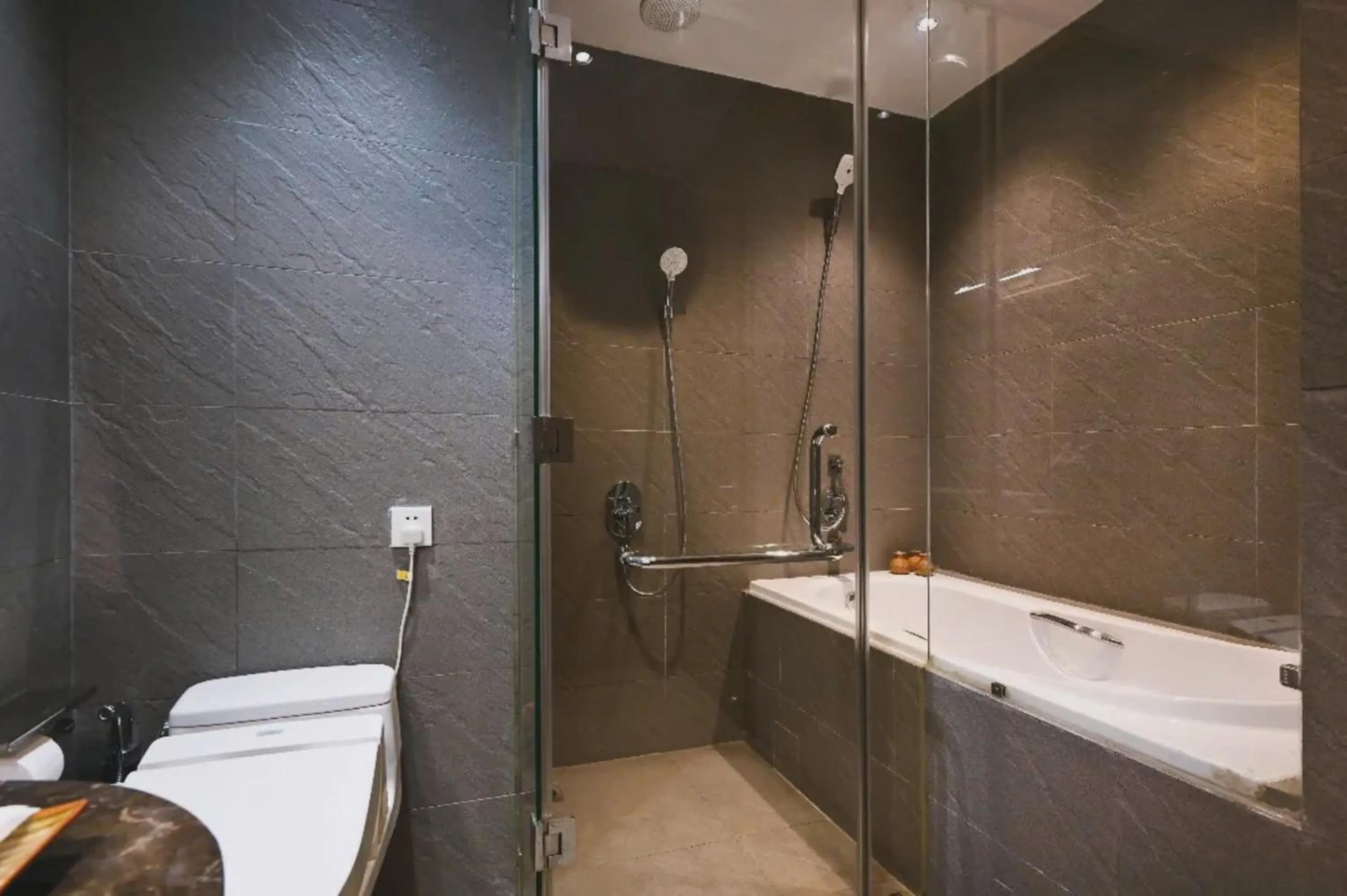 Shower in The Bloom Pham Viet Chanh - Modern Living Space in Saigon - A Top Choice for Western Travelers