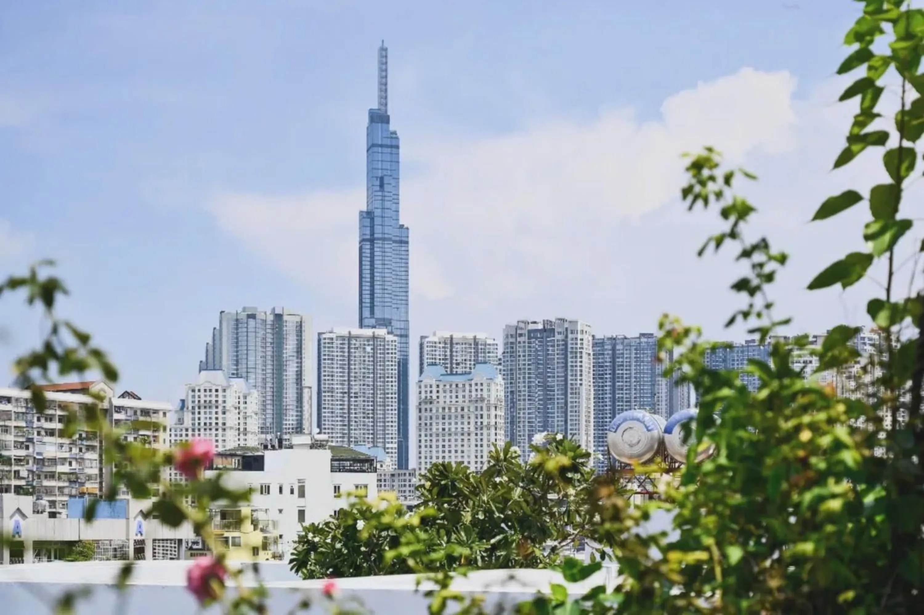 View (from property/room) in The Bloom Pham Viet Chanh - Modern Living Space in Saigon - A Top Choice for Western Travelers