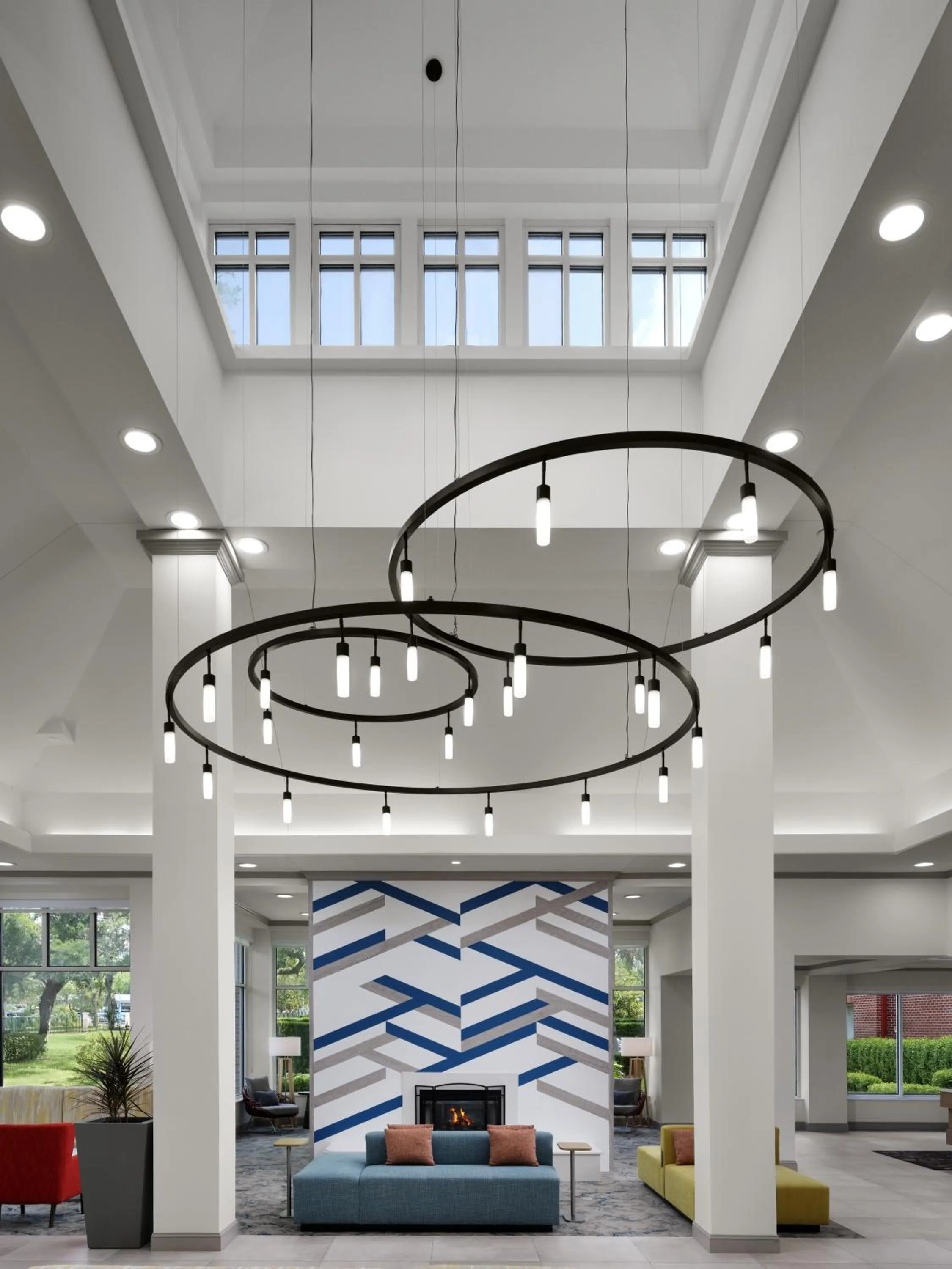 Lobby or reception in Hilton Garden Inn Tampa East Brandon