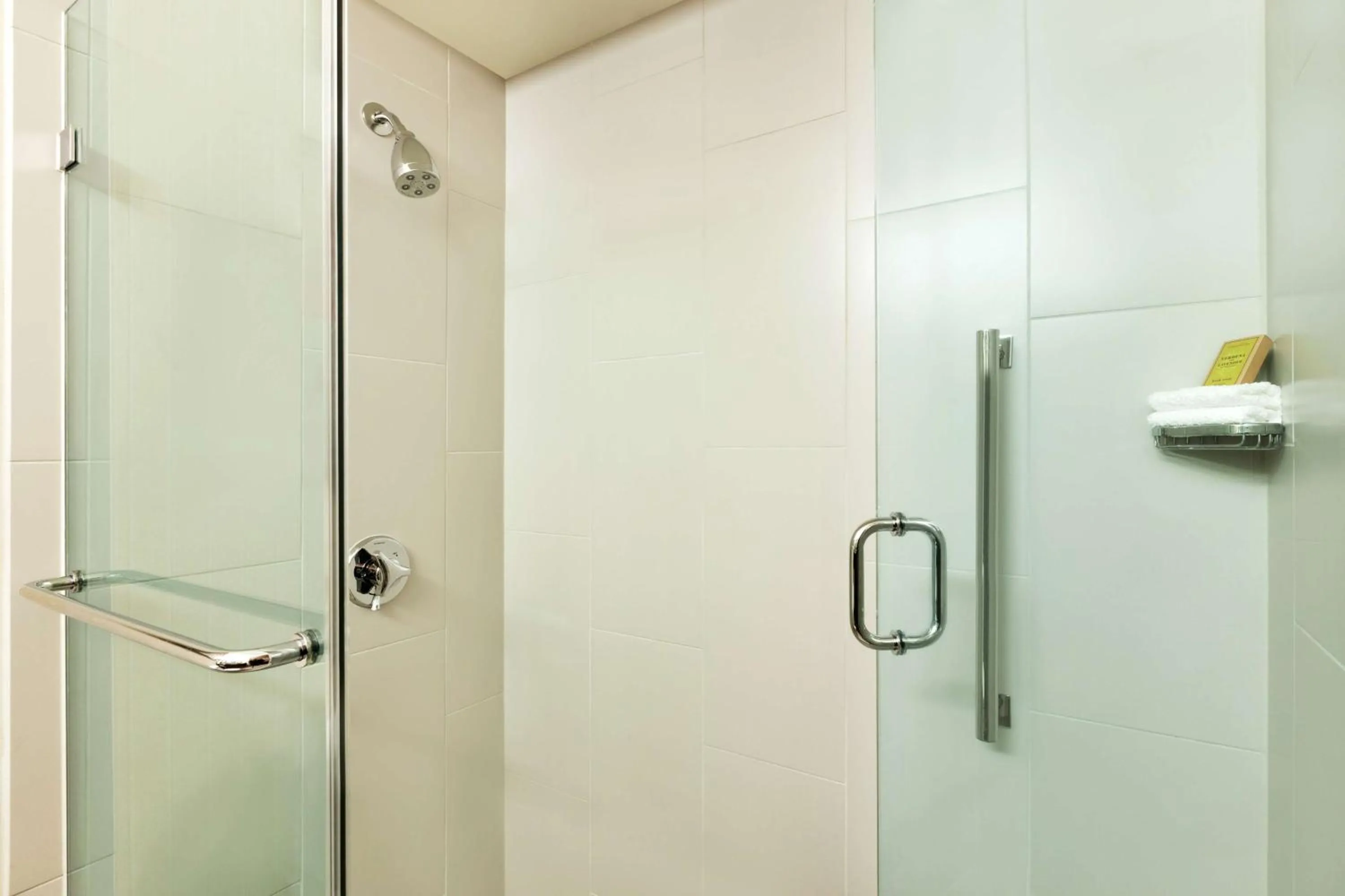 Shower in DoubleTree by Hilton Minneapolis Park Place