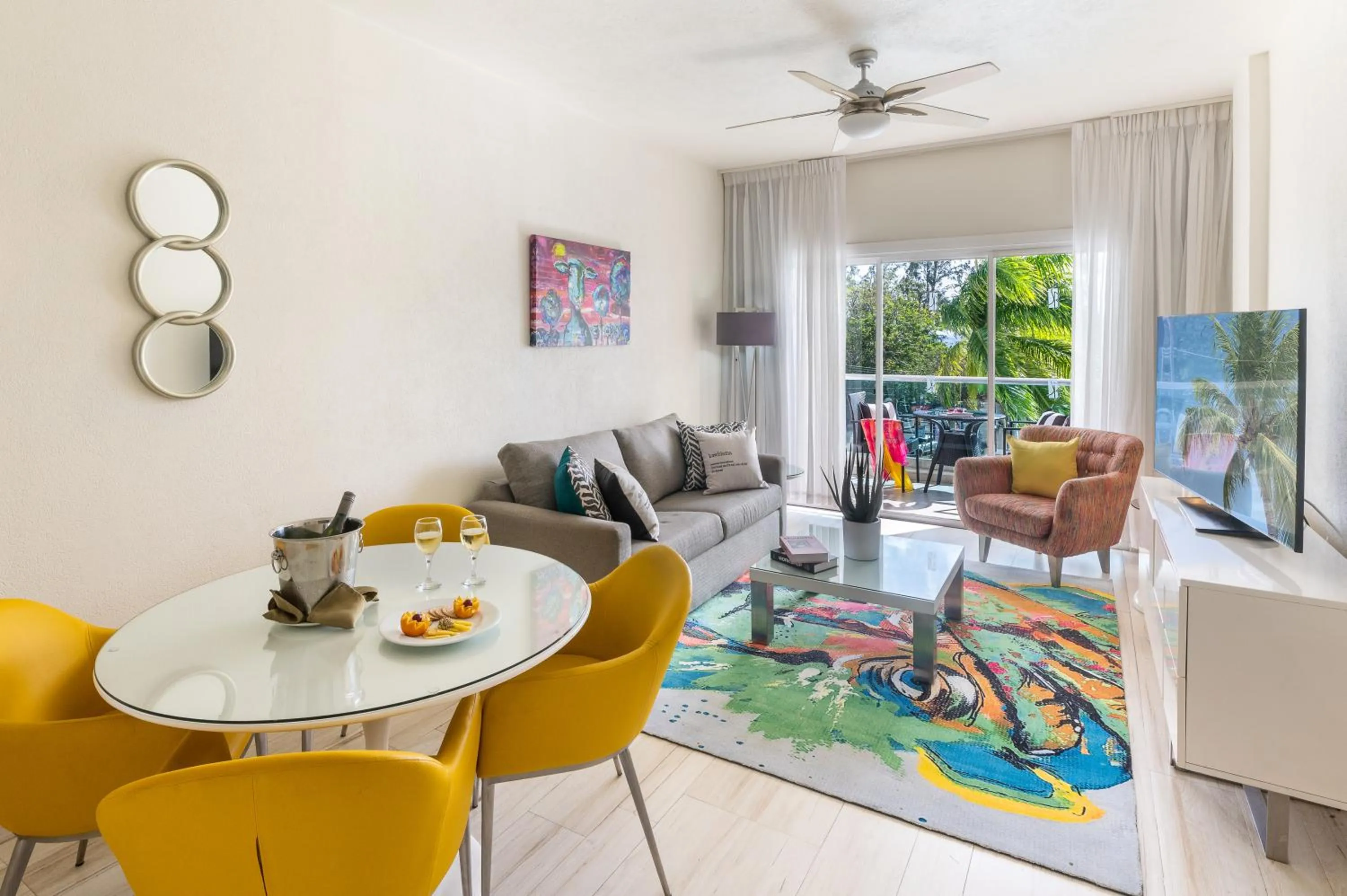 Living room in The Rockley by Ocean Hotels - Breakfast Included