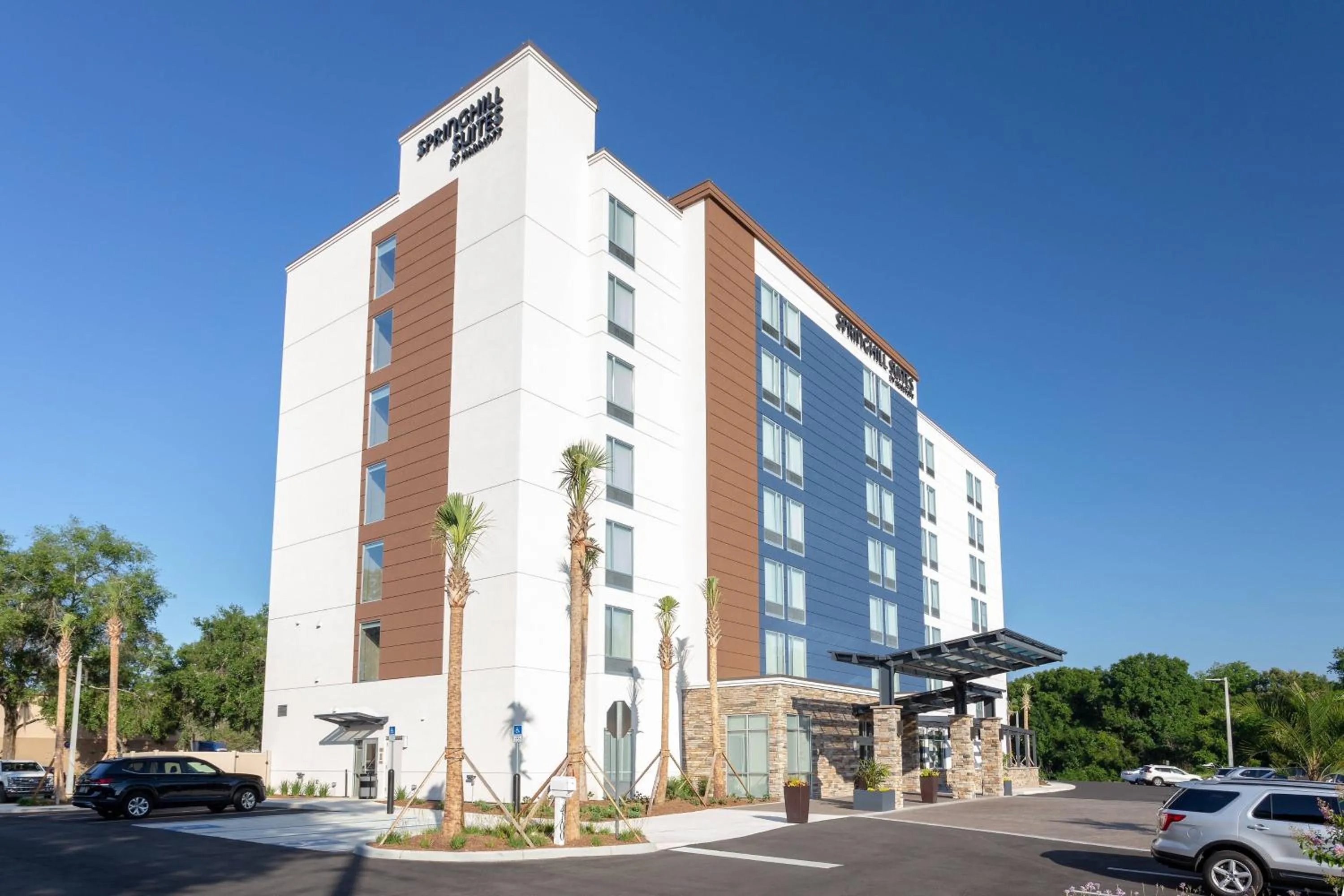 Property building in SpringHill Suites by Marriott Ocala