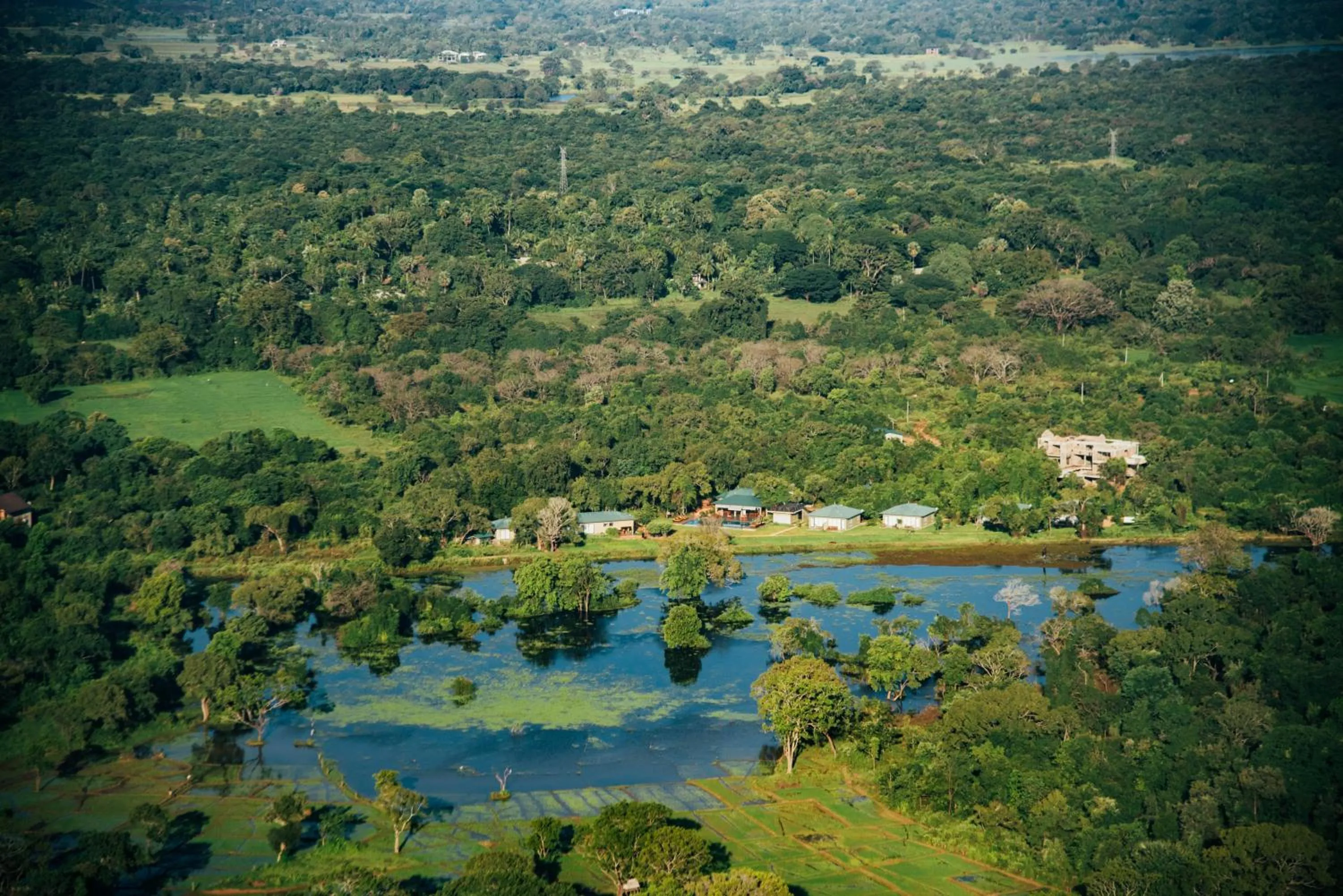 Natural landscape in Sigiriya King's Resort