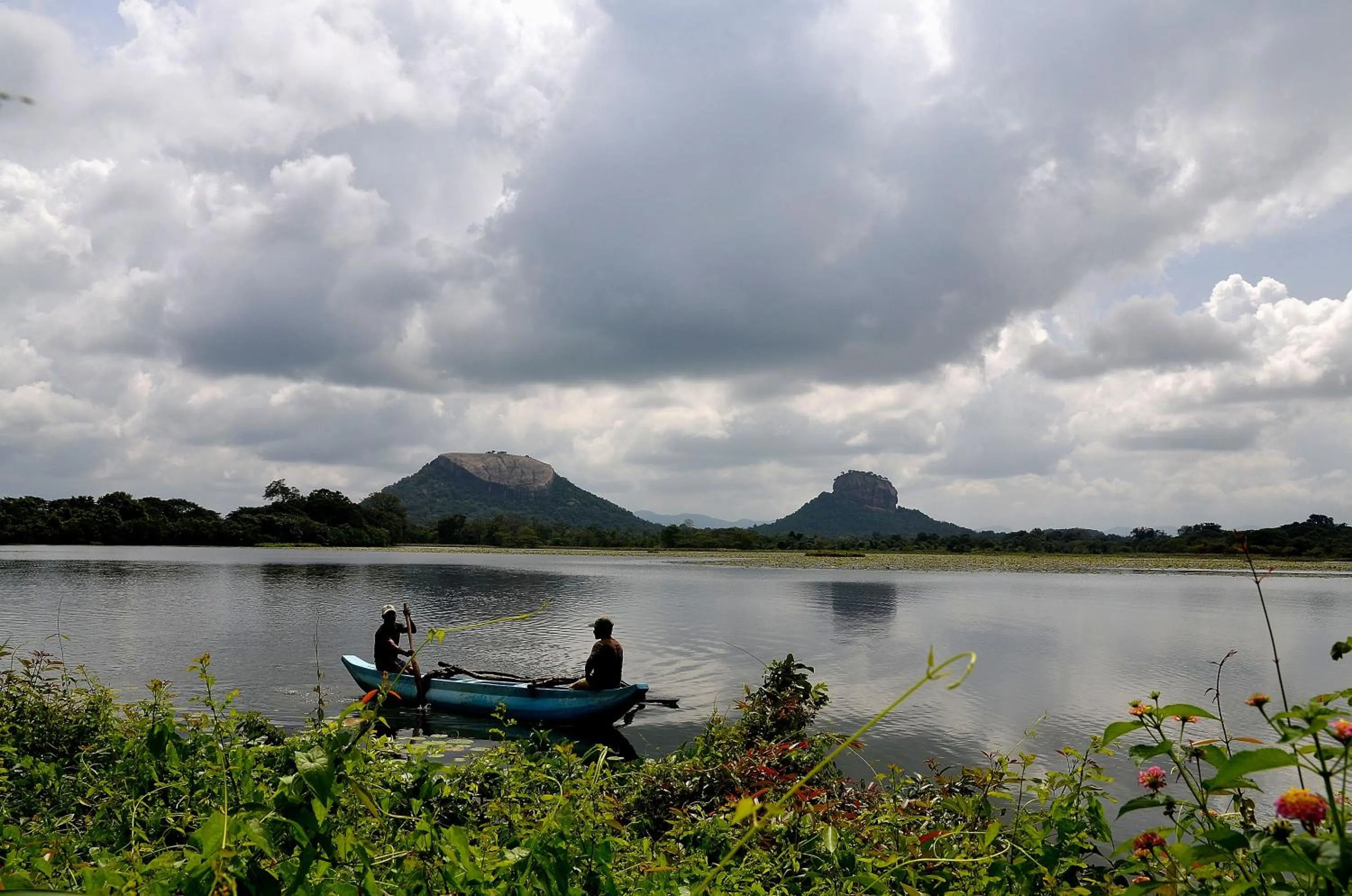 Lake view in Sigiriya King's Resort