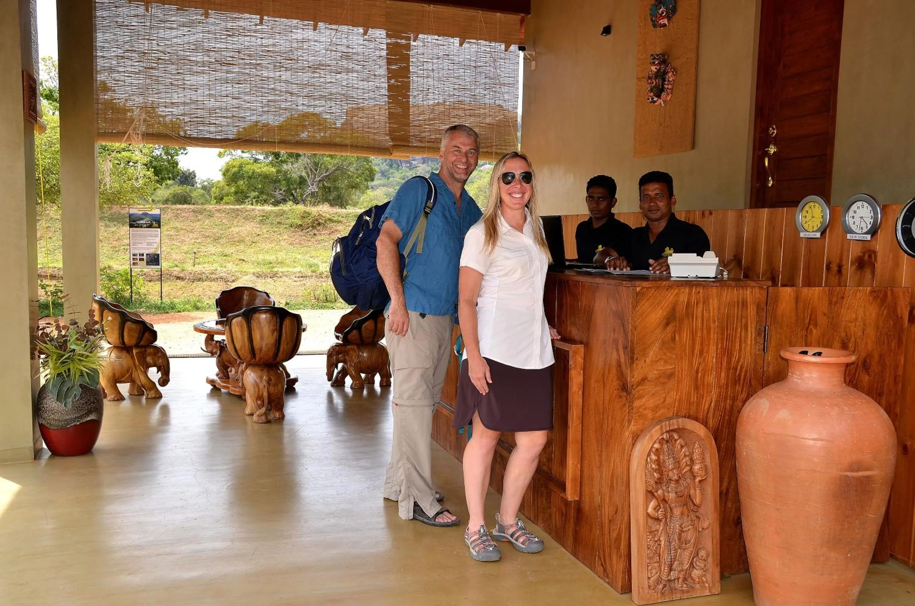 Lobby or reception in Sigiriya King's Resort