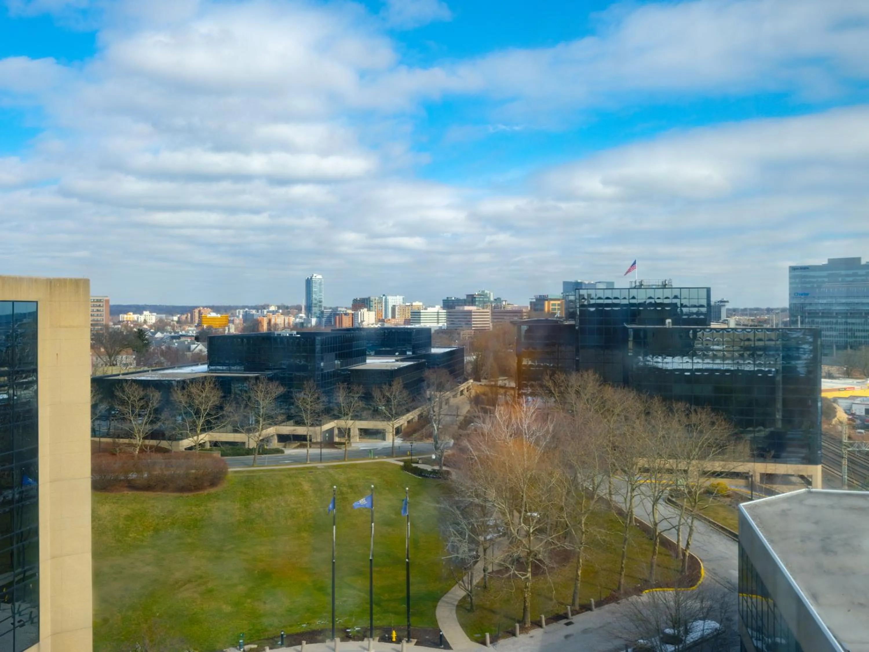 View (from property/room) in DoubleTree by Hilton Stamford