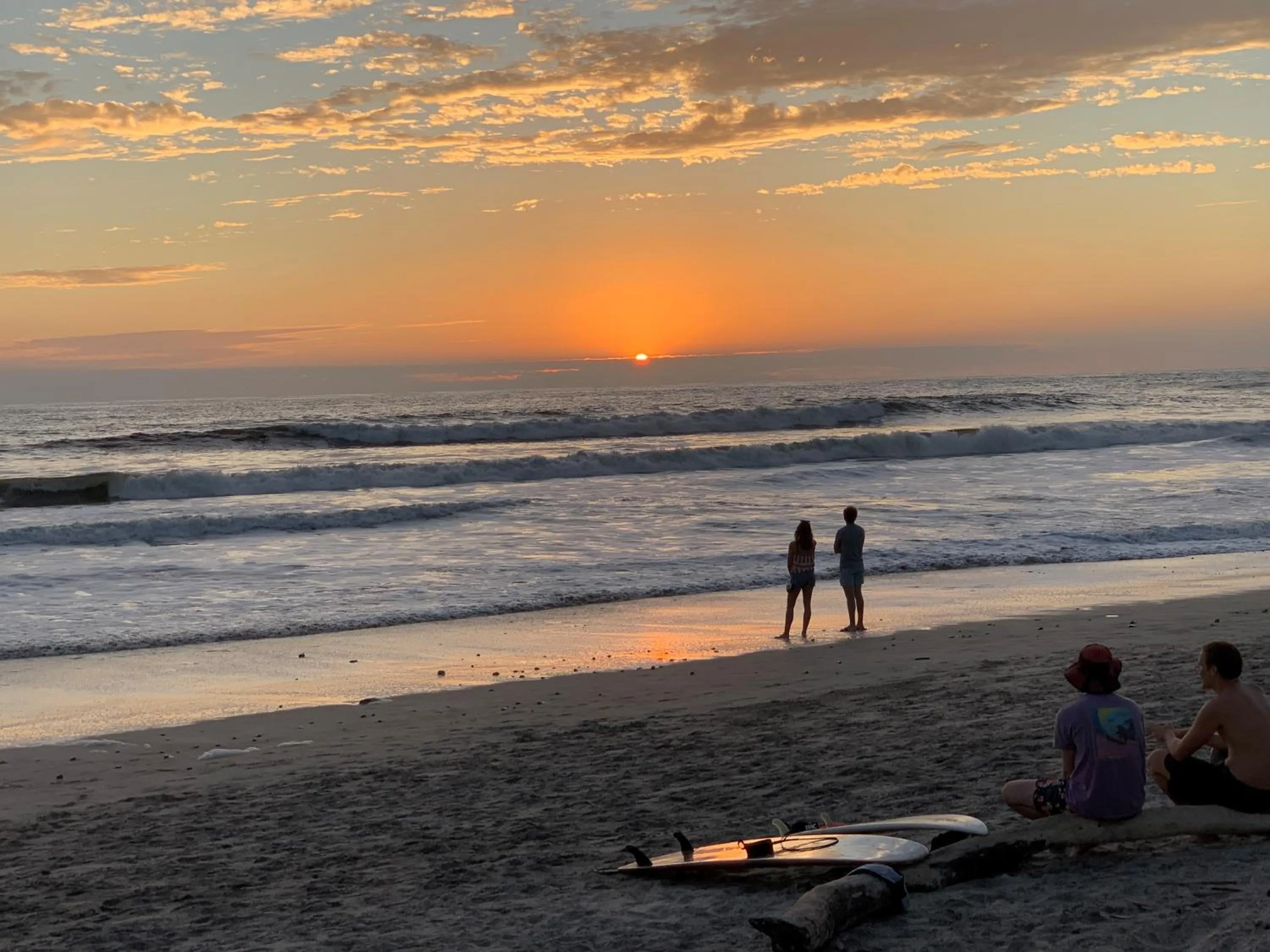 Sunset in Hotel Santa Teresa by the Beach