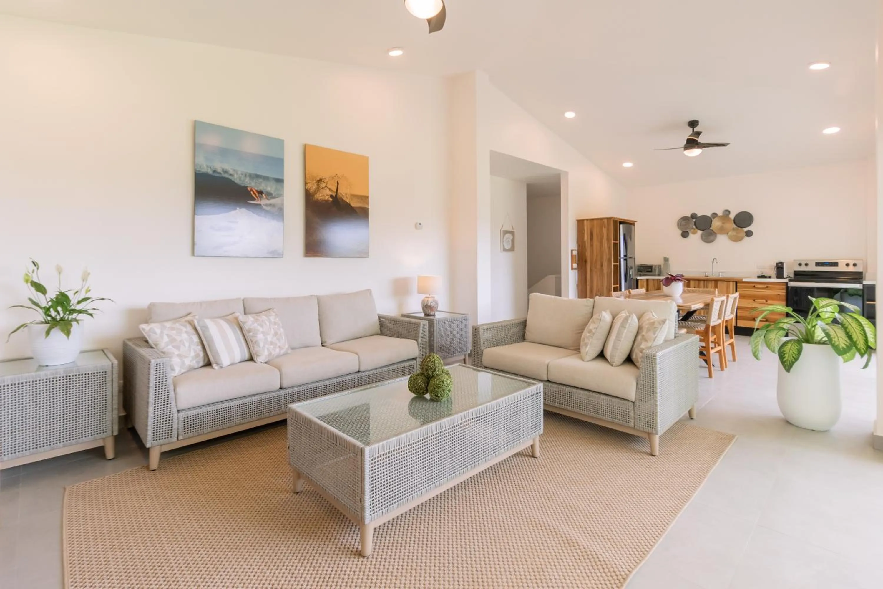 Living room in Hotel Santa Teresa by the Beach
