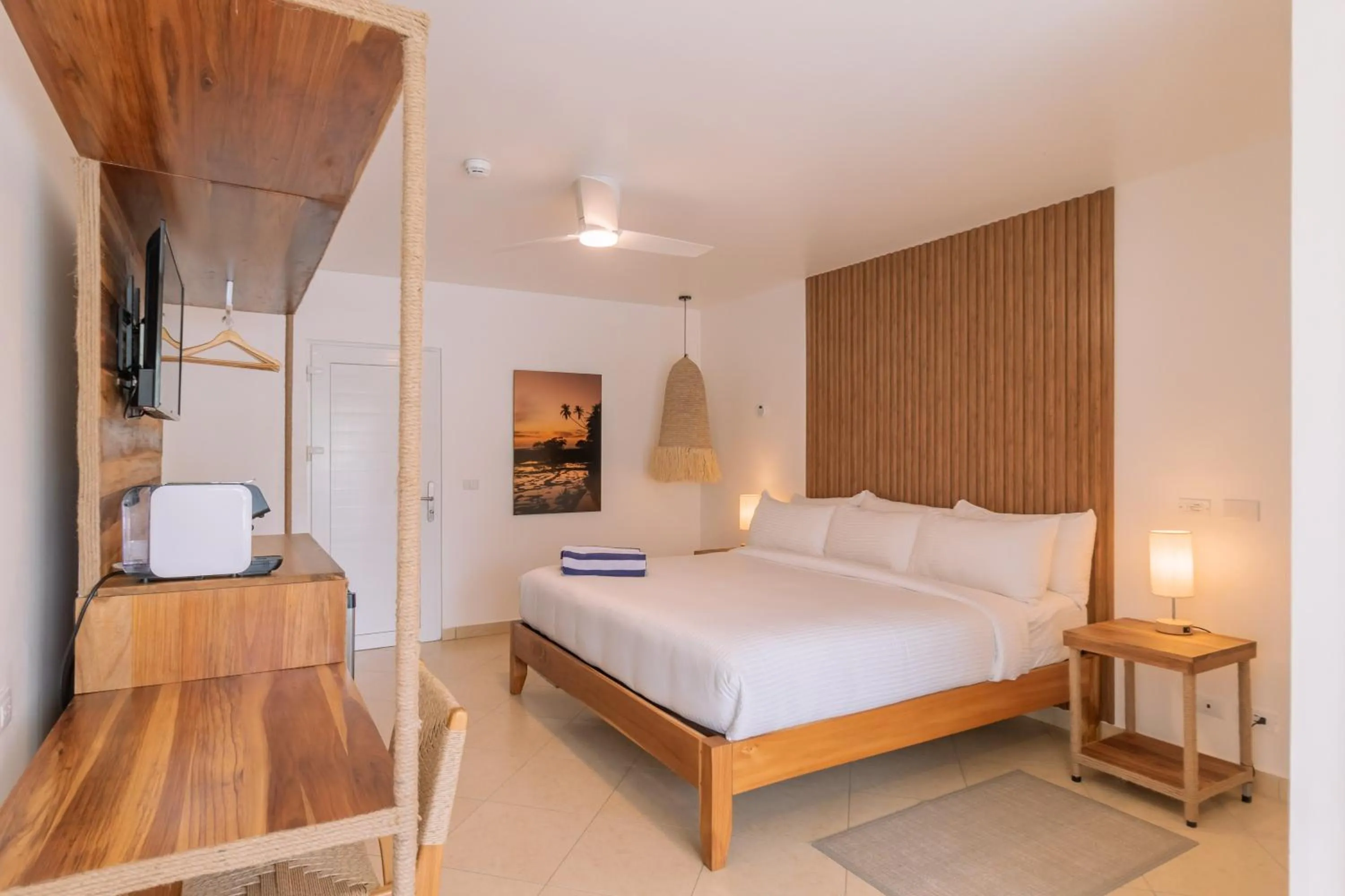 Bed in Hotel Santa Teresa by the Beach