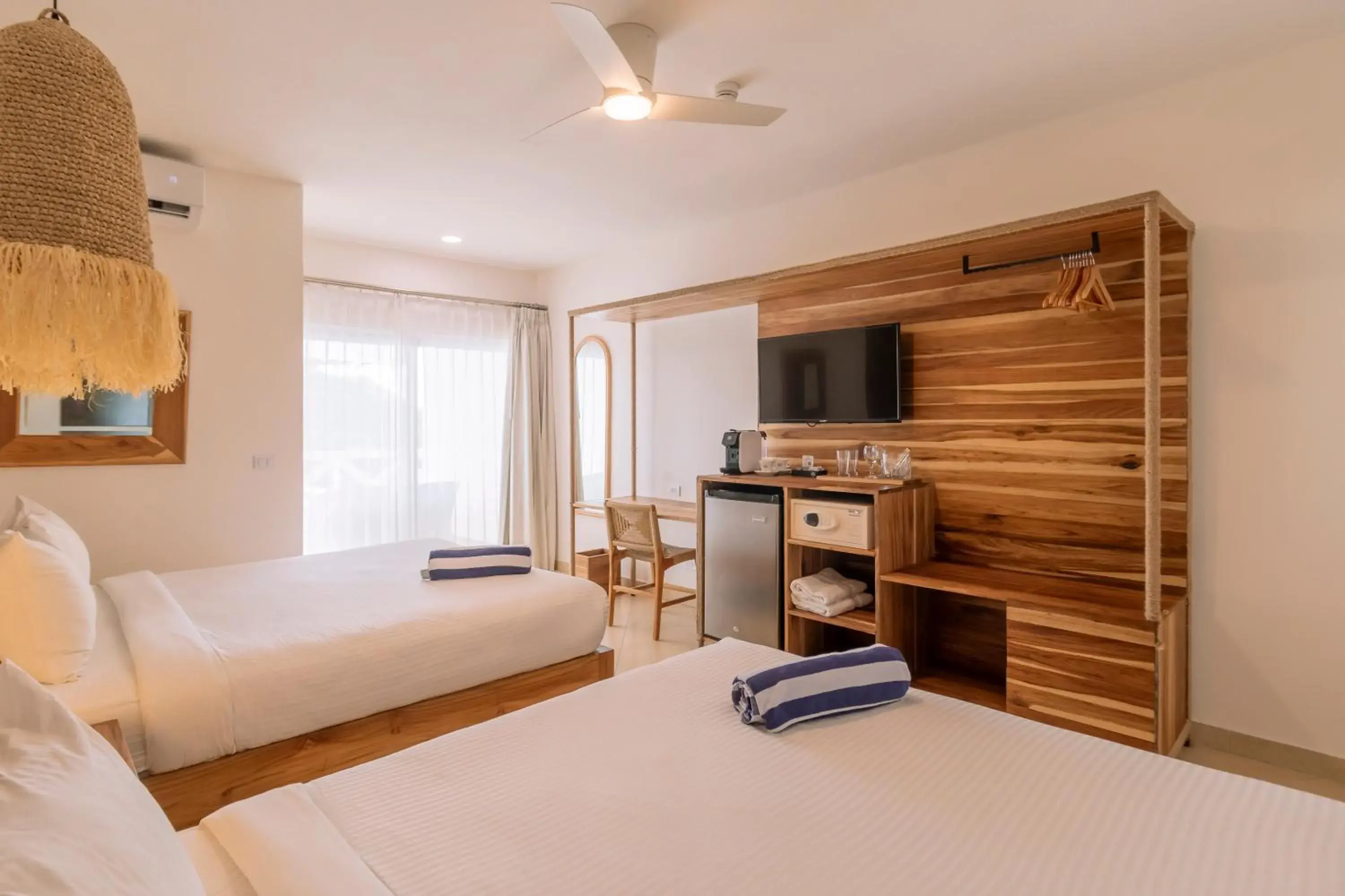 Deluxe 2 Queen with Balcony partial Ocean View in Hotel Santa Teresa by the Beach Deluxe 2 Queen with Balcony partial Ocean View in Hotel Santa Teresa by the Beach