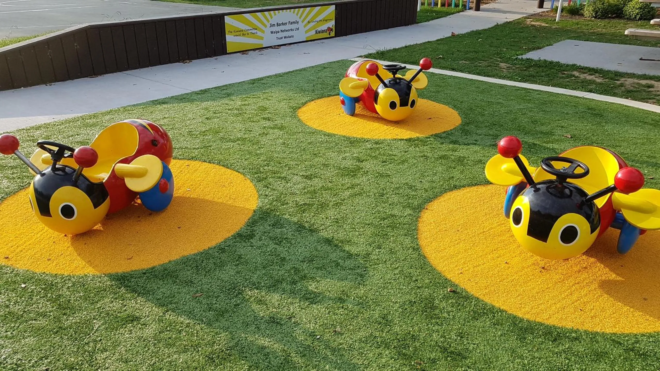Children play ground in Palm Court Motel