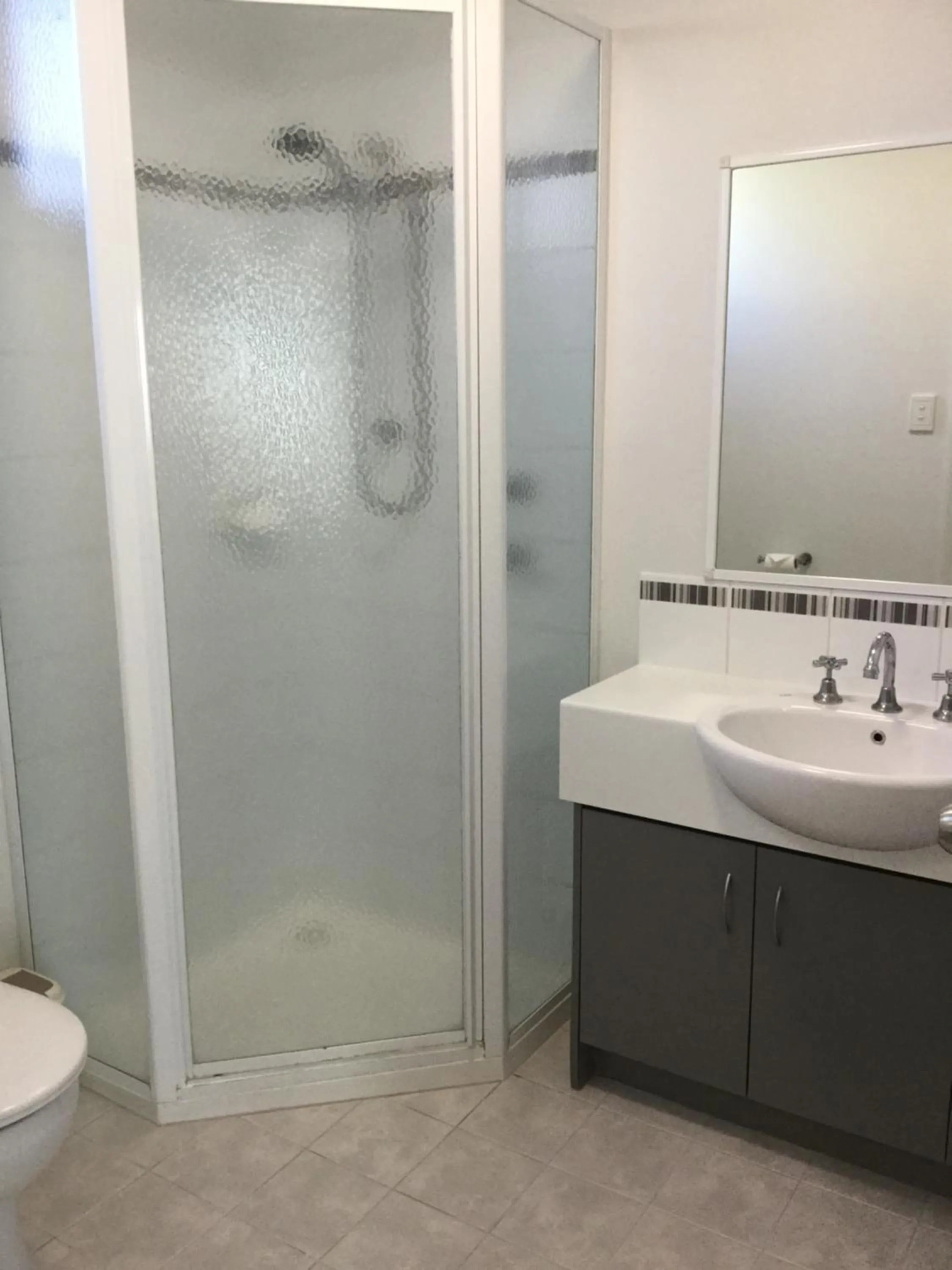 Shower in Esperance Bay Holiday Park