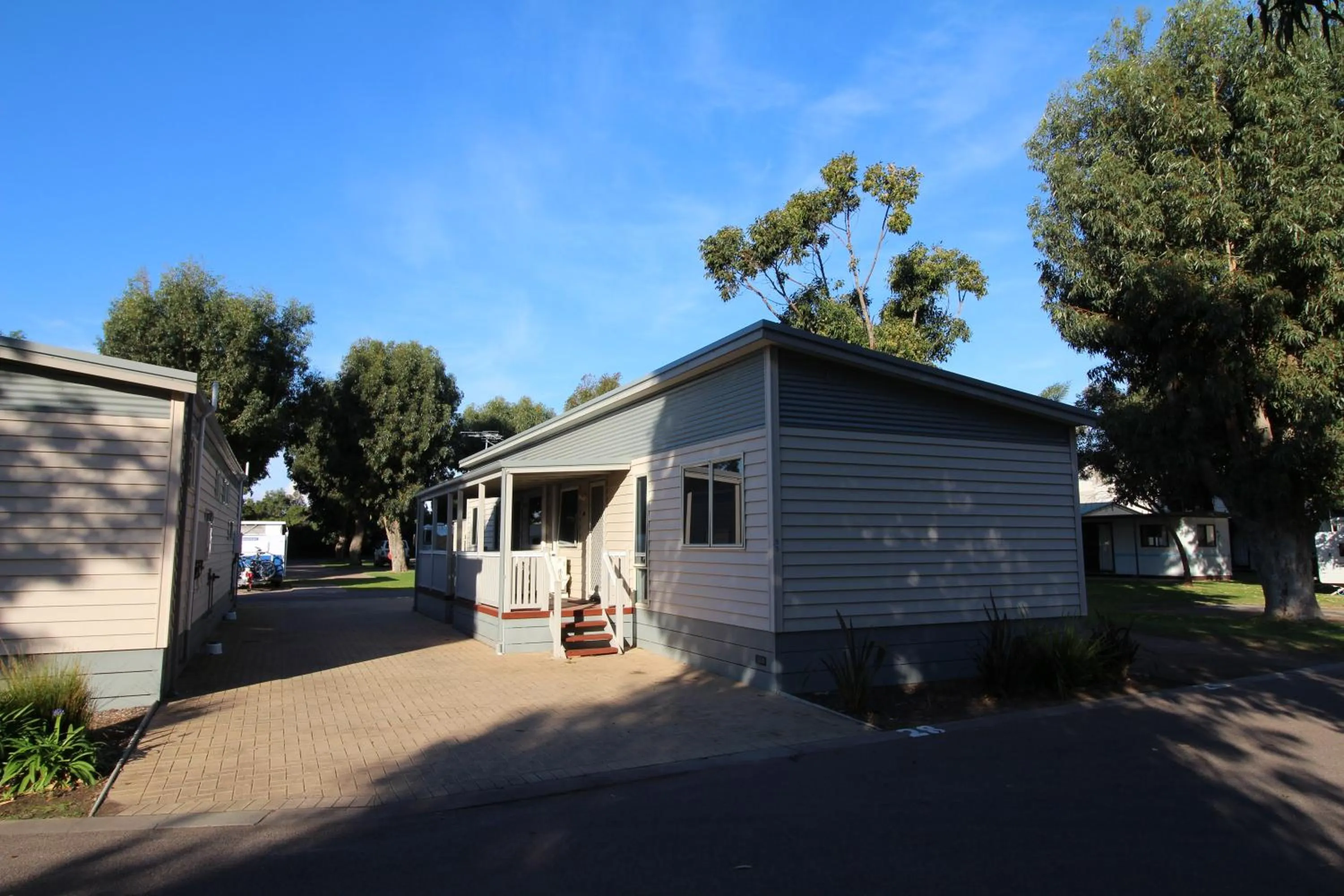 Patio in Esperance Bay Holiday Park