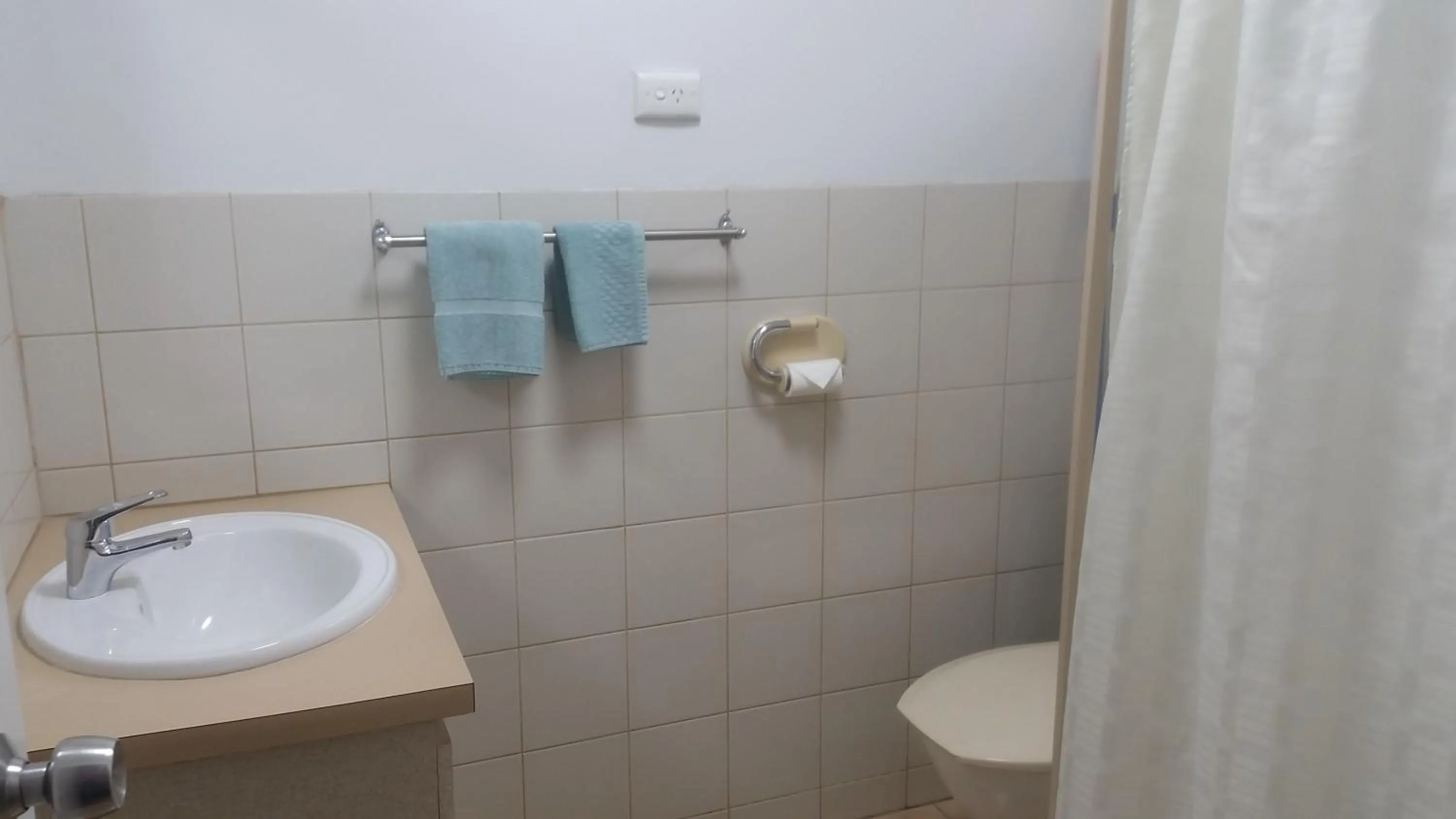 Shower in Esperance Bay Holiday Park