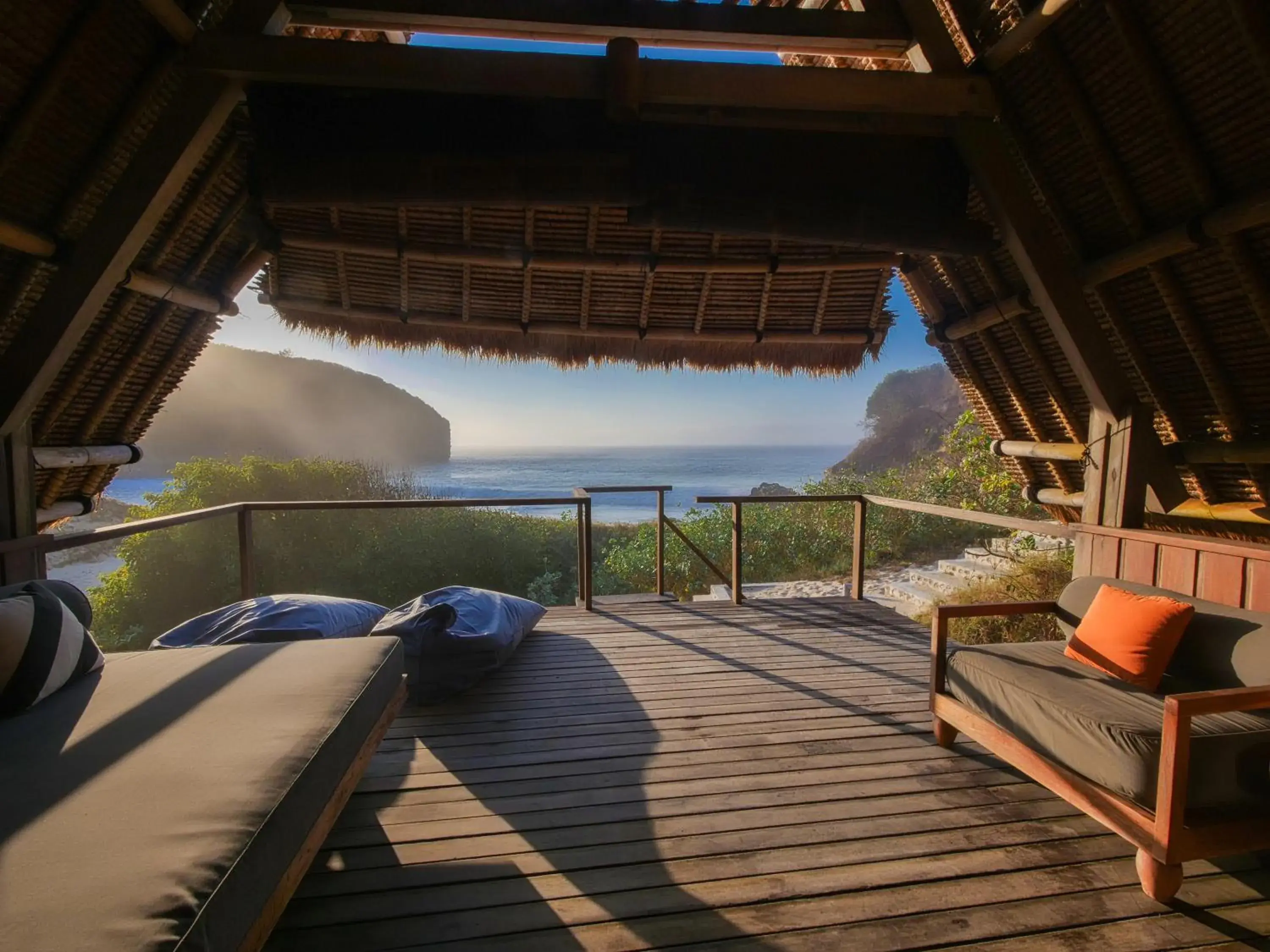 Bungalow with Sea View in Jeeva Beloam Beach Camp Bungalow with Sea View in Jeeva Beloam Beach Camp