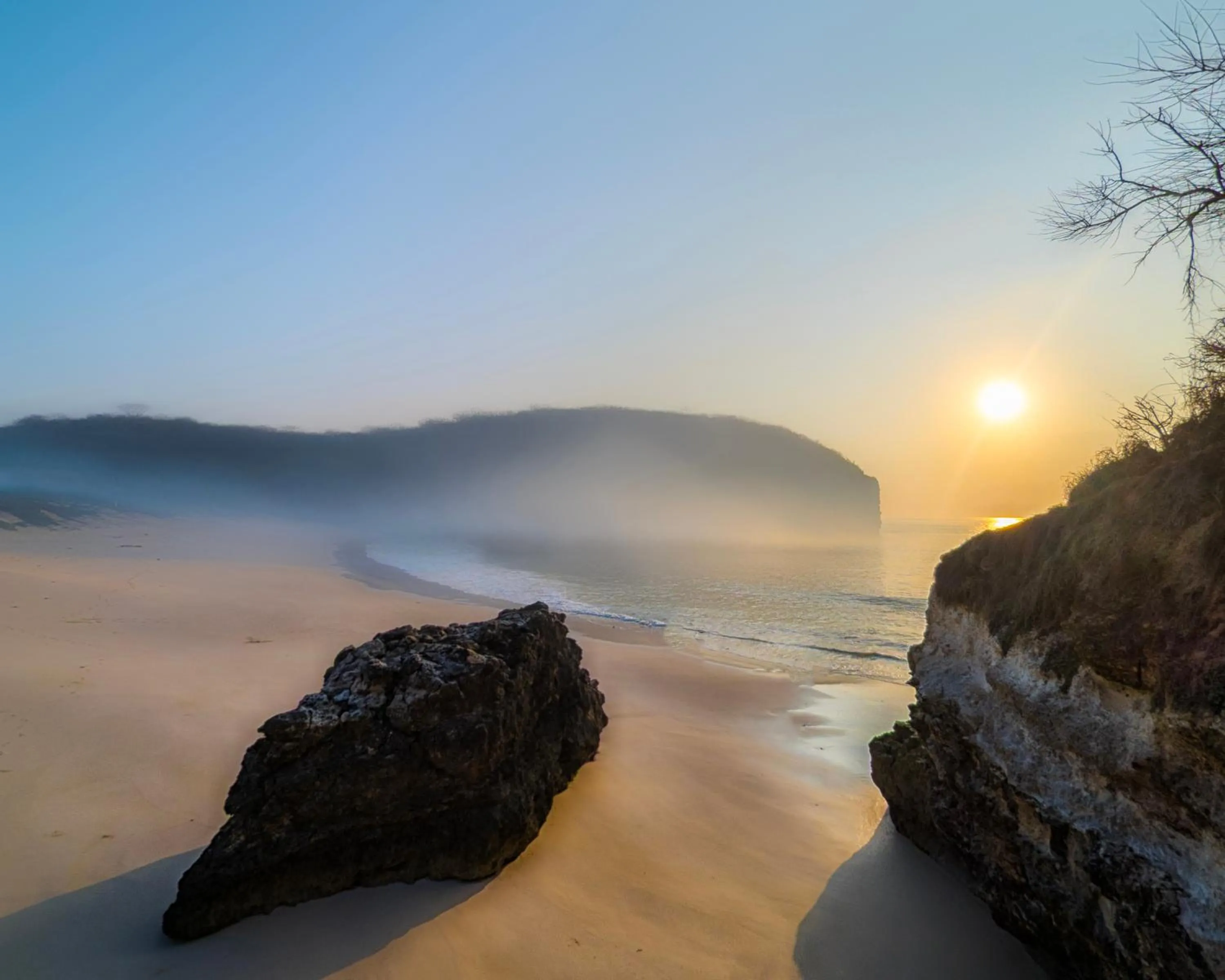 Sea view in Jeeva Beloam Beach Camp