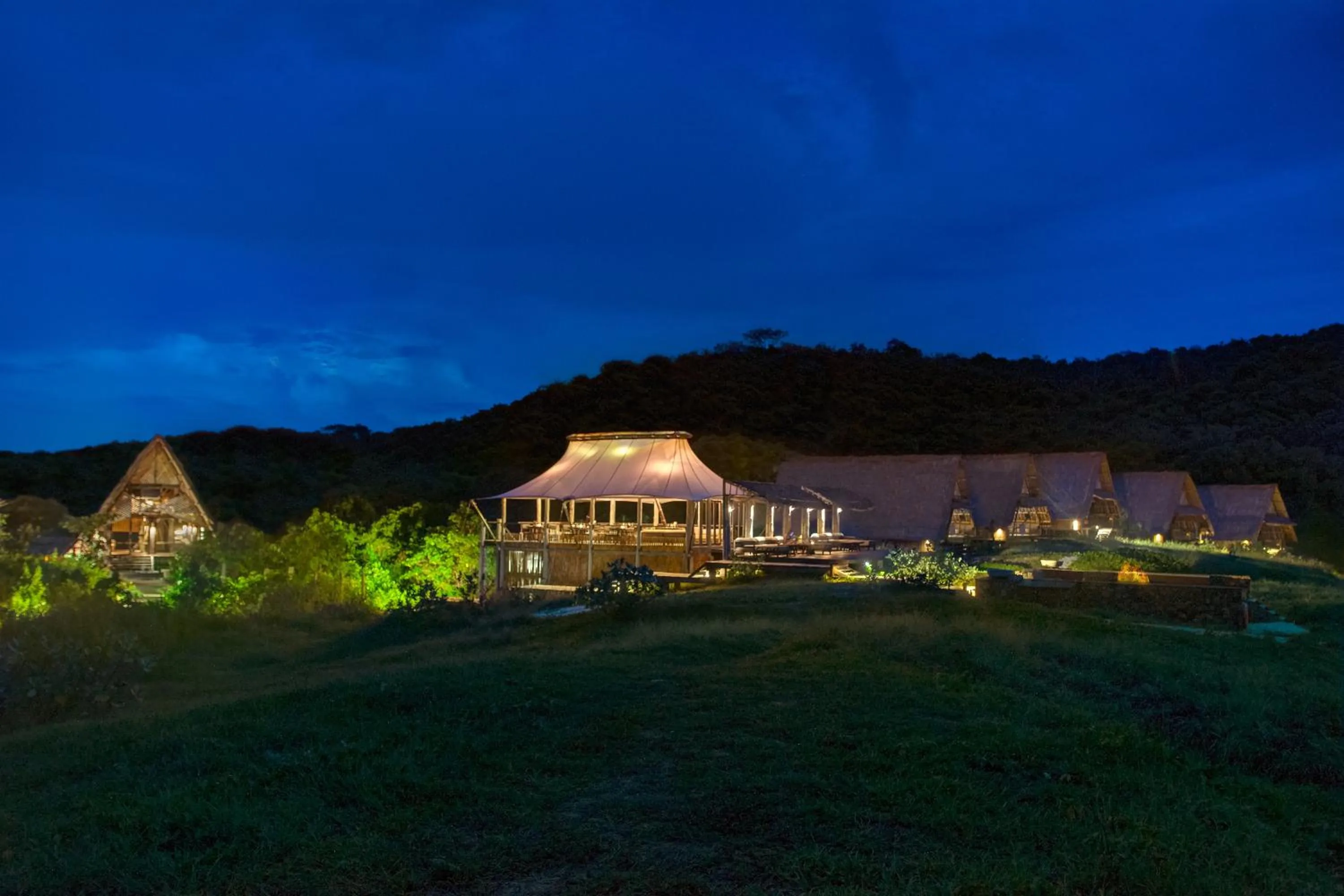 Property building in Jeeva Beloam Beach Camp