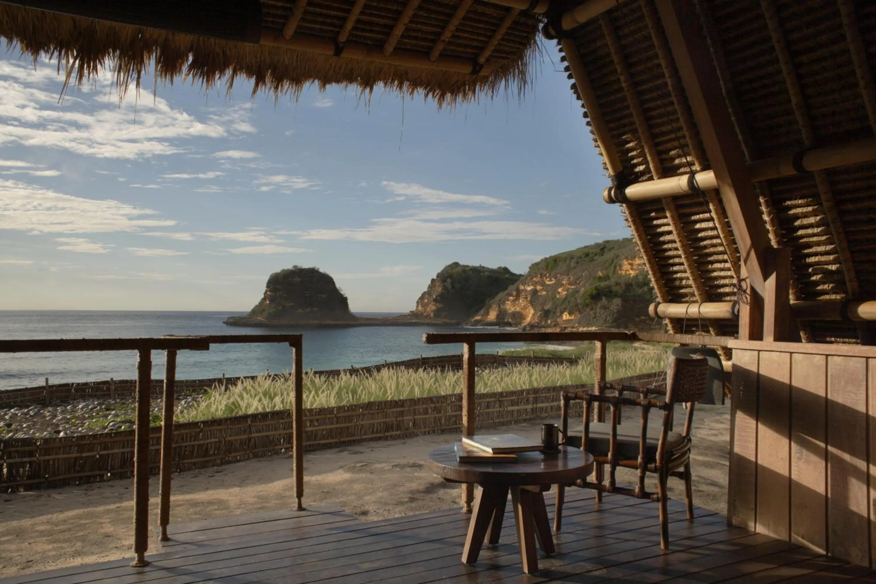 Balcony/Terrace in Jeeva Beloam Beach Camp