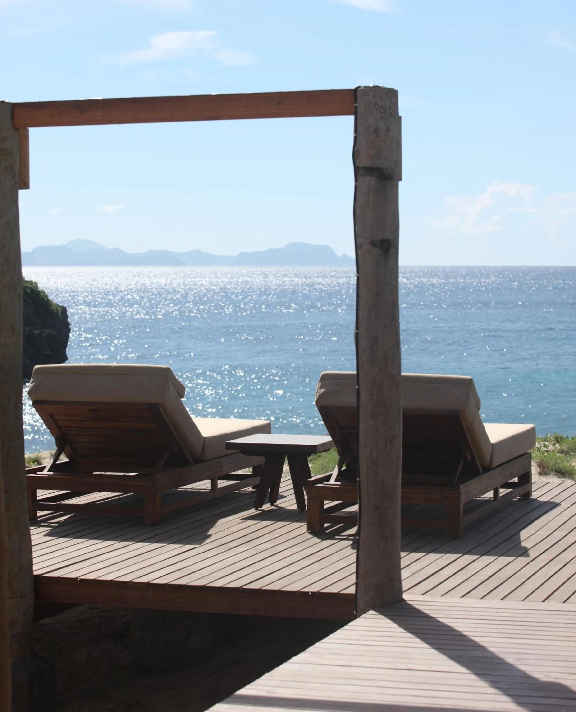Balcony/Terrace in Jeeva Beloam Beach Camp