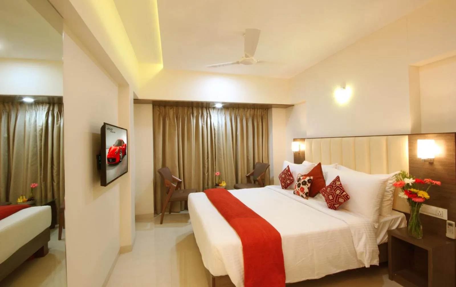 Bedroom, Bed in Hotel Columbus